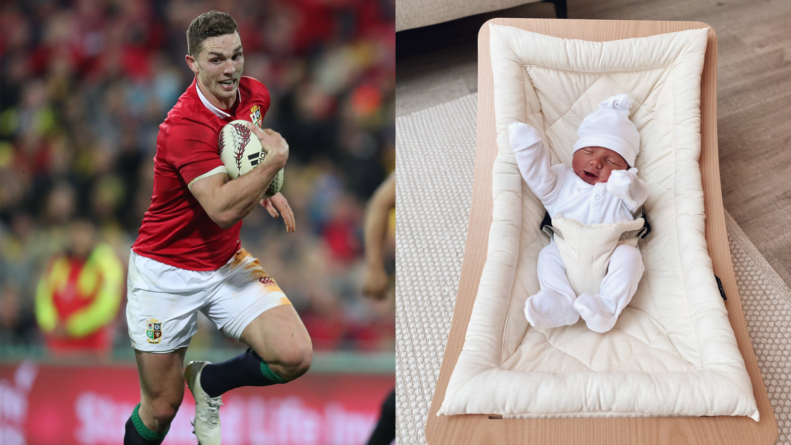 North becomes a dad for first time