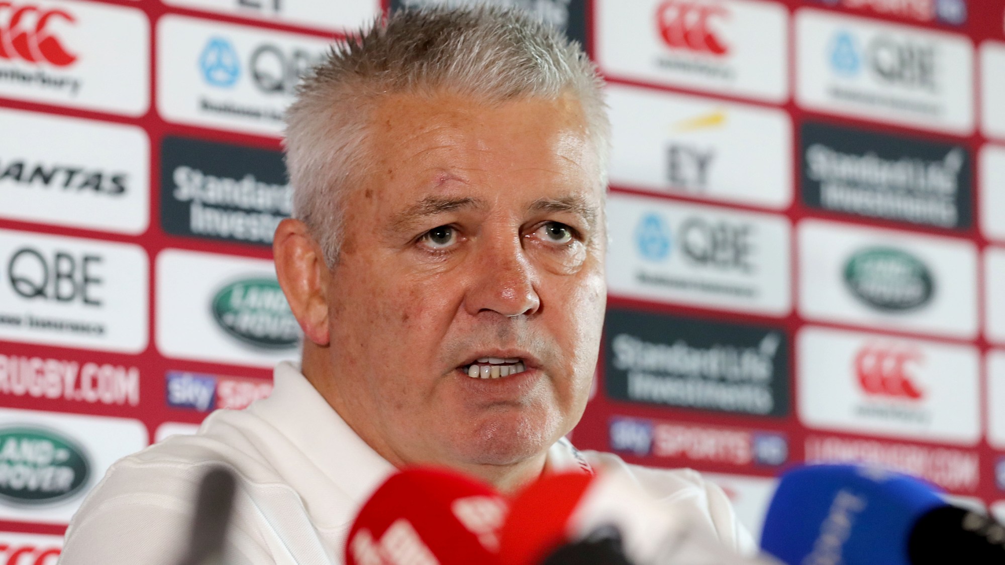 Gatland: Lions must be bold and courageous on Saturday
