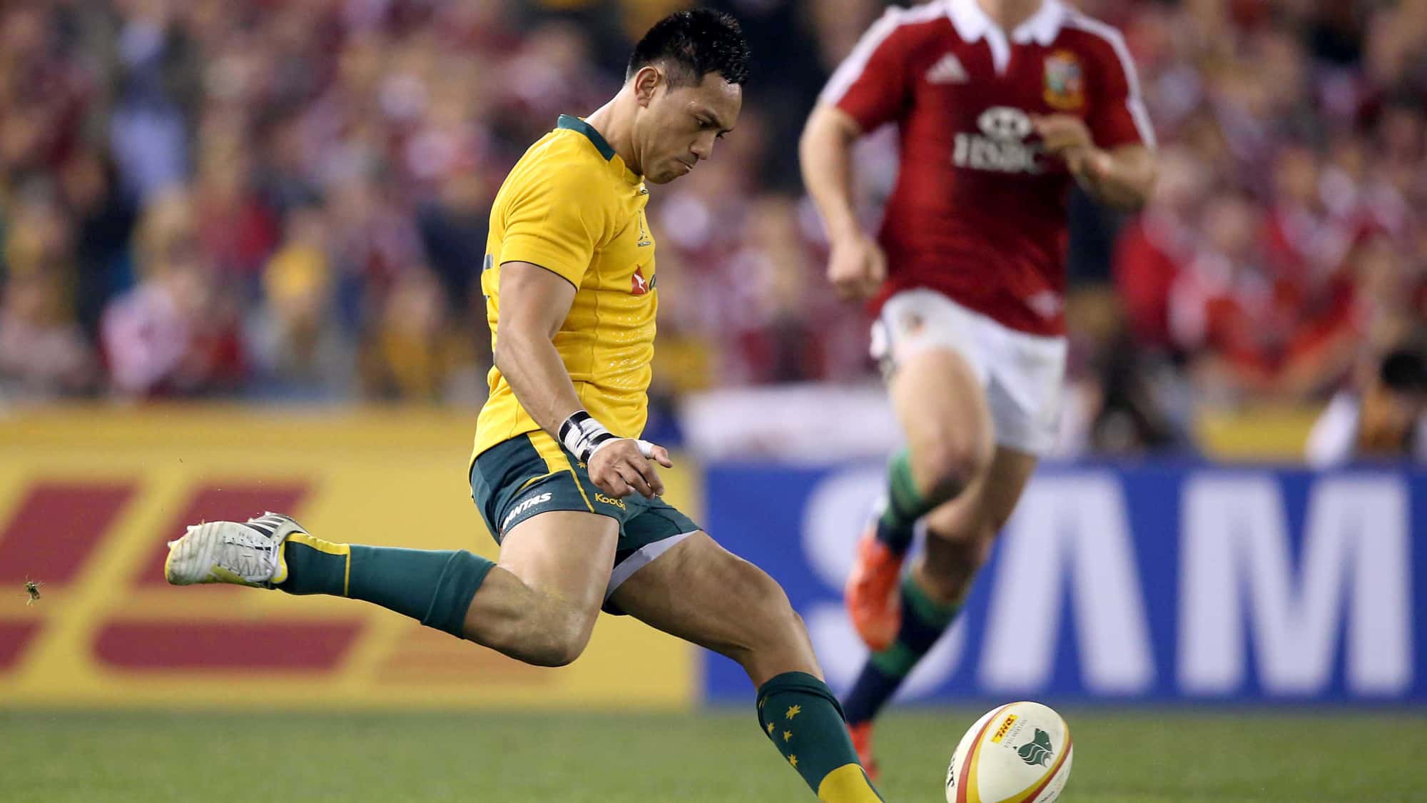 Facing the Lions: Leali'ifano on his Wallaby debut