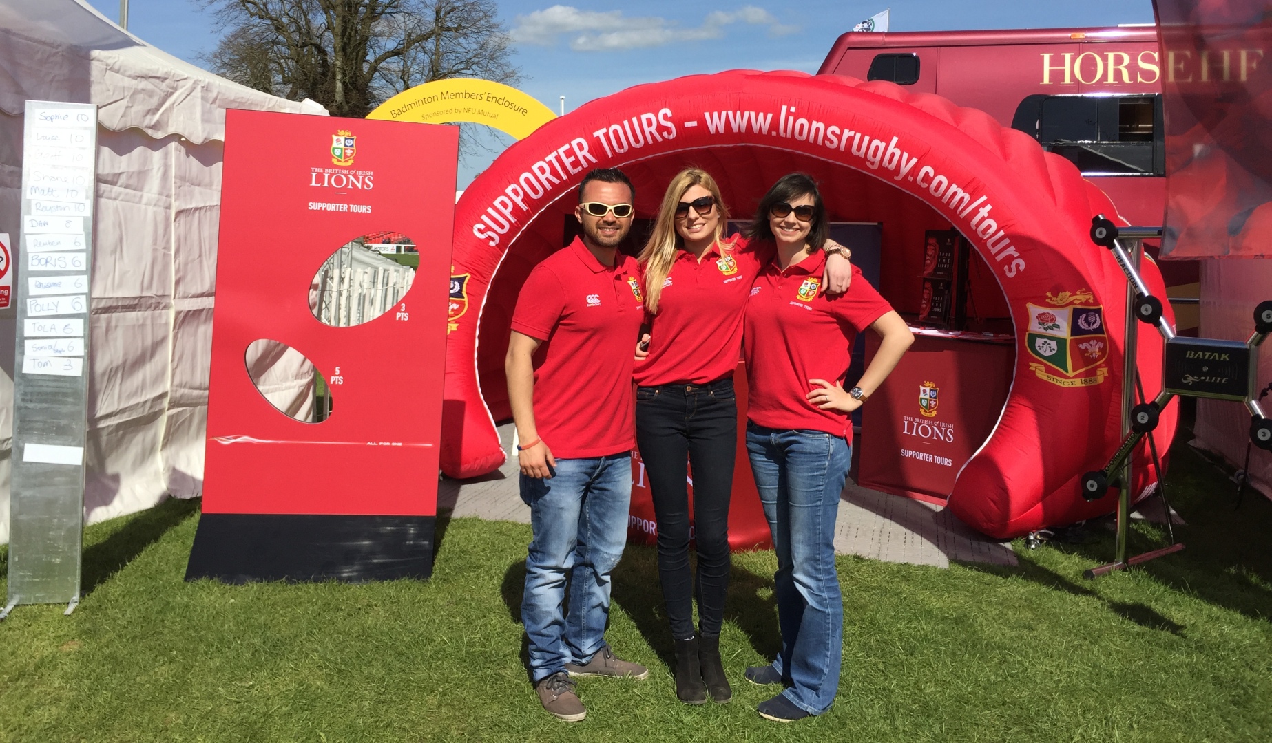Lions Outdoor Experience At Badminton Horse Trials