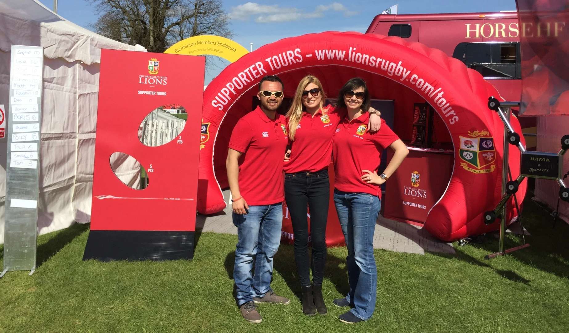 Lions Outdoor Experience At Badminton Horse Trials
