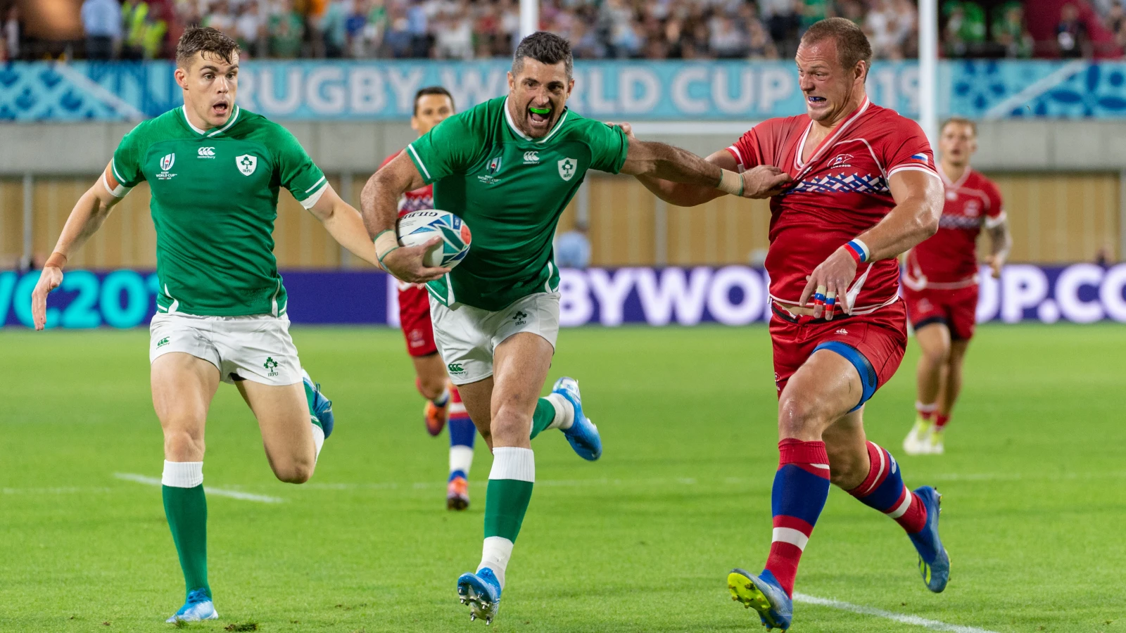 Ireland stay on track with Russia success