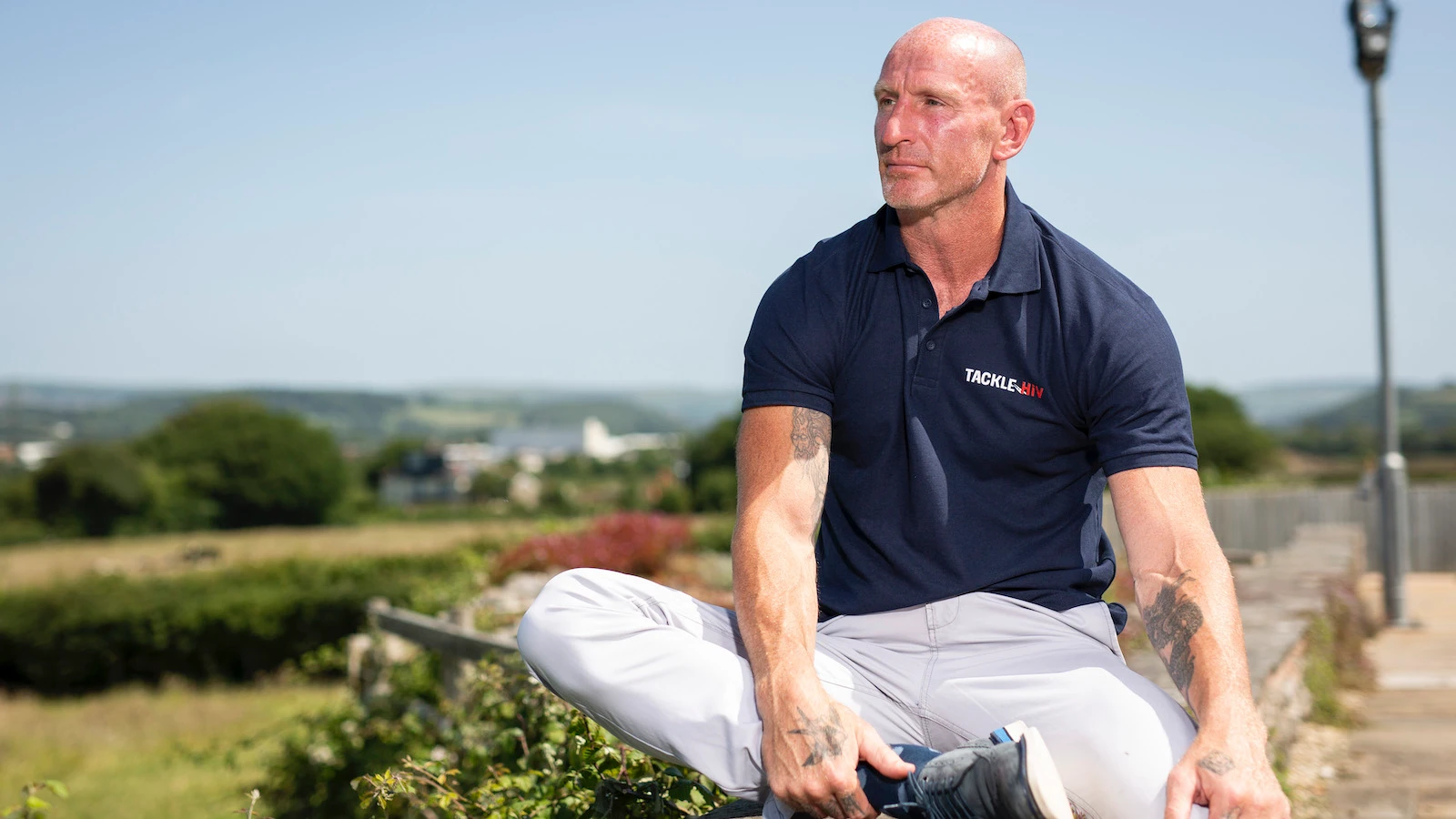 2005 Lion Gareth Thomas tackling HIV stigma with progressive new initiative