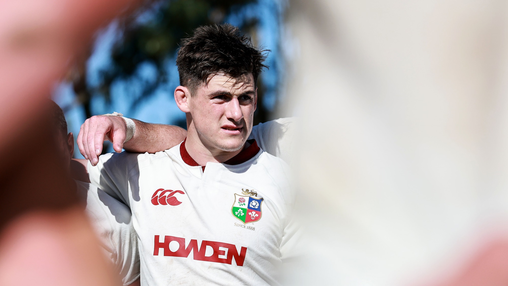Dan Sheehan Lions huddle pre-Western Force