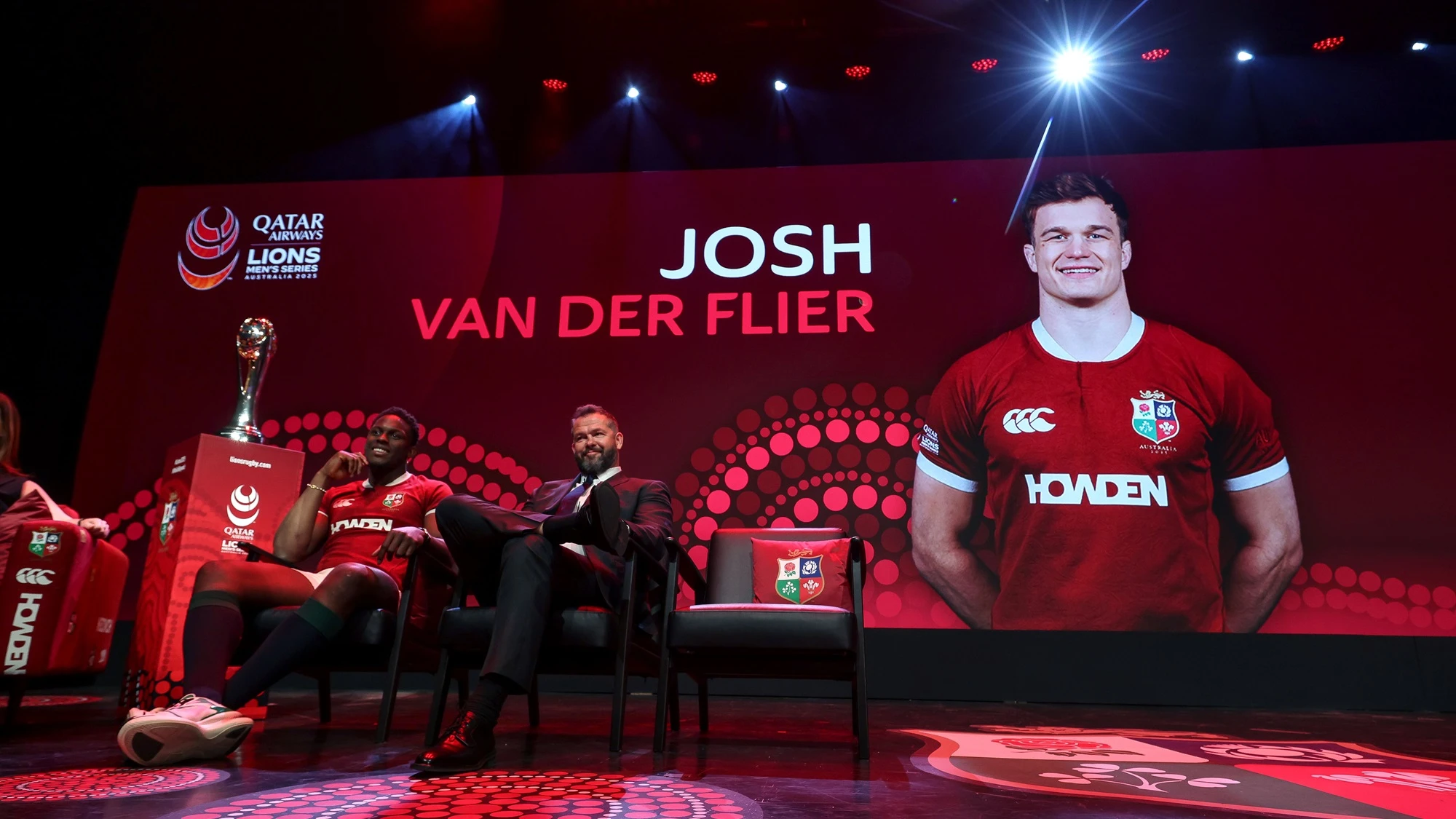 Josh van der Flier announcement