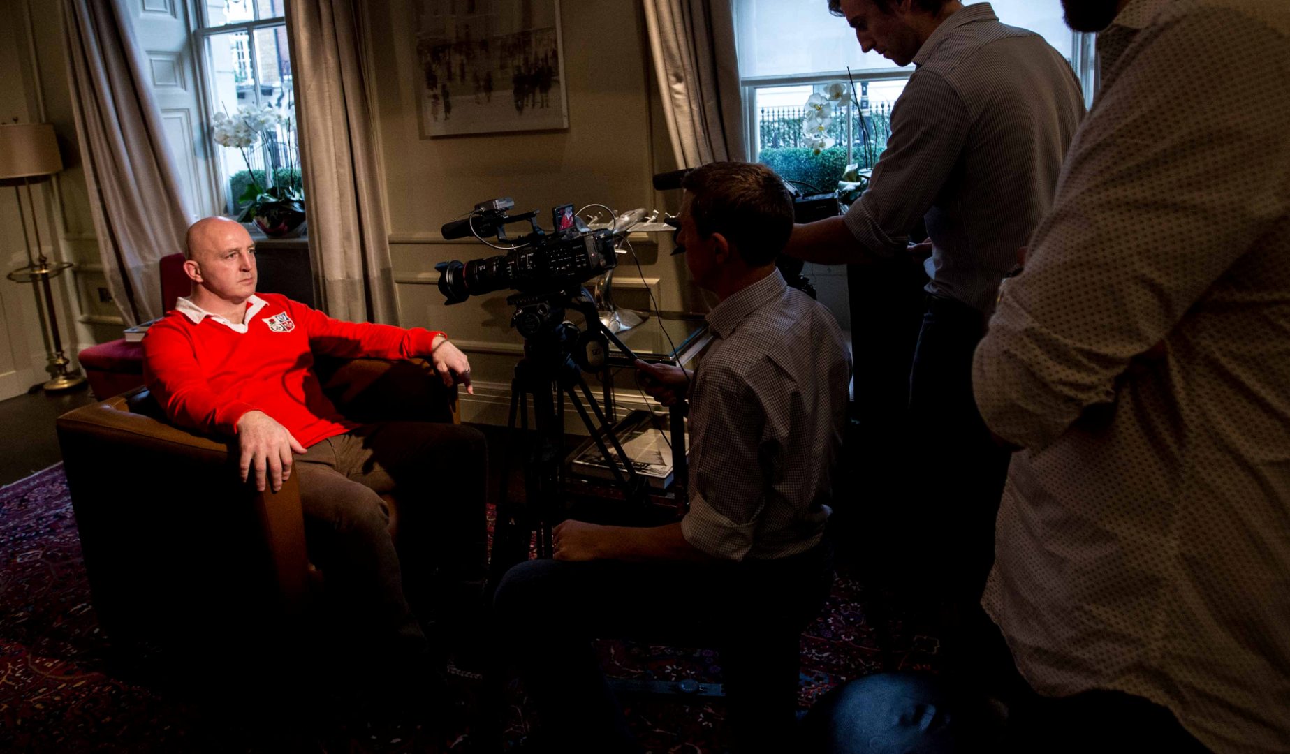 Wood lifts the lid on touring with the Lions