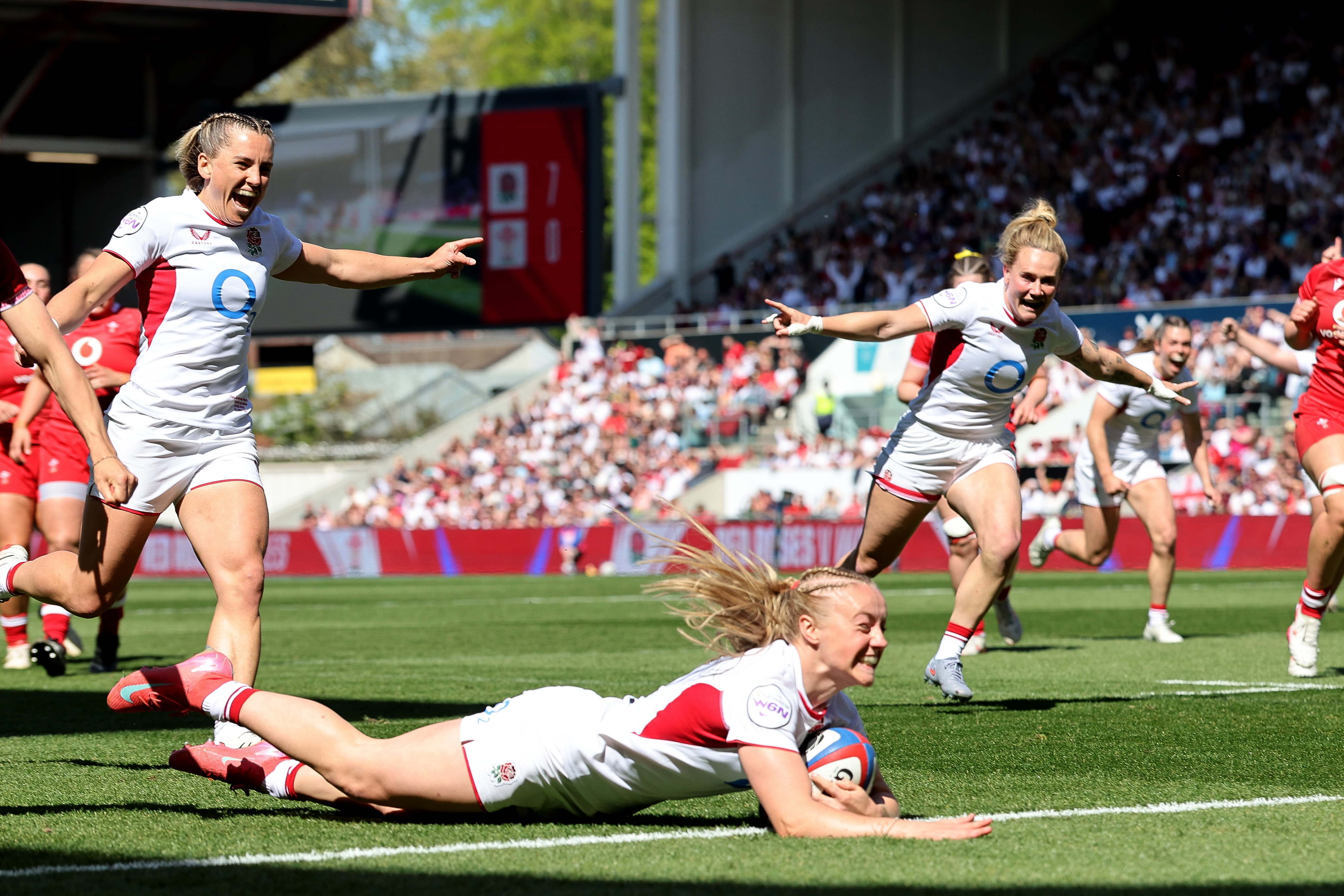 Millie David v Wales