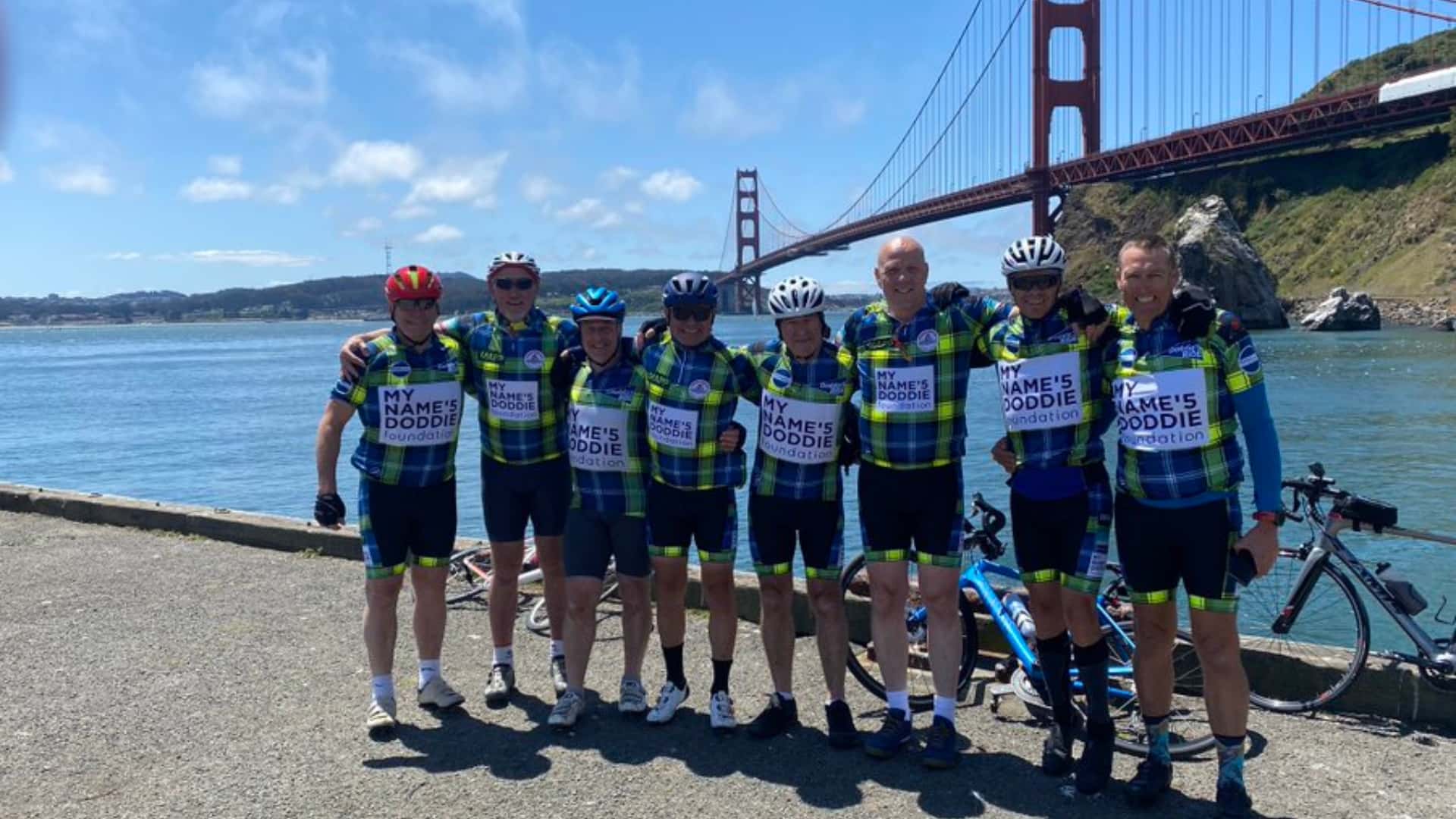 Lions cycle coast to coast in memory of Doddie Weir