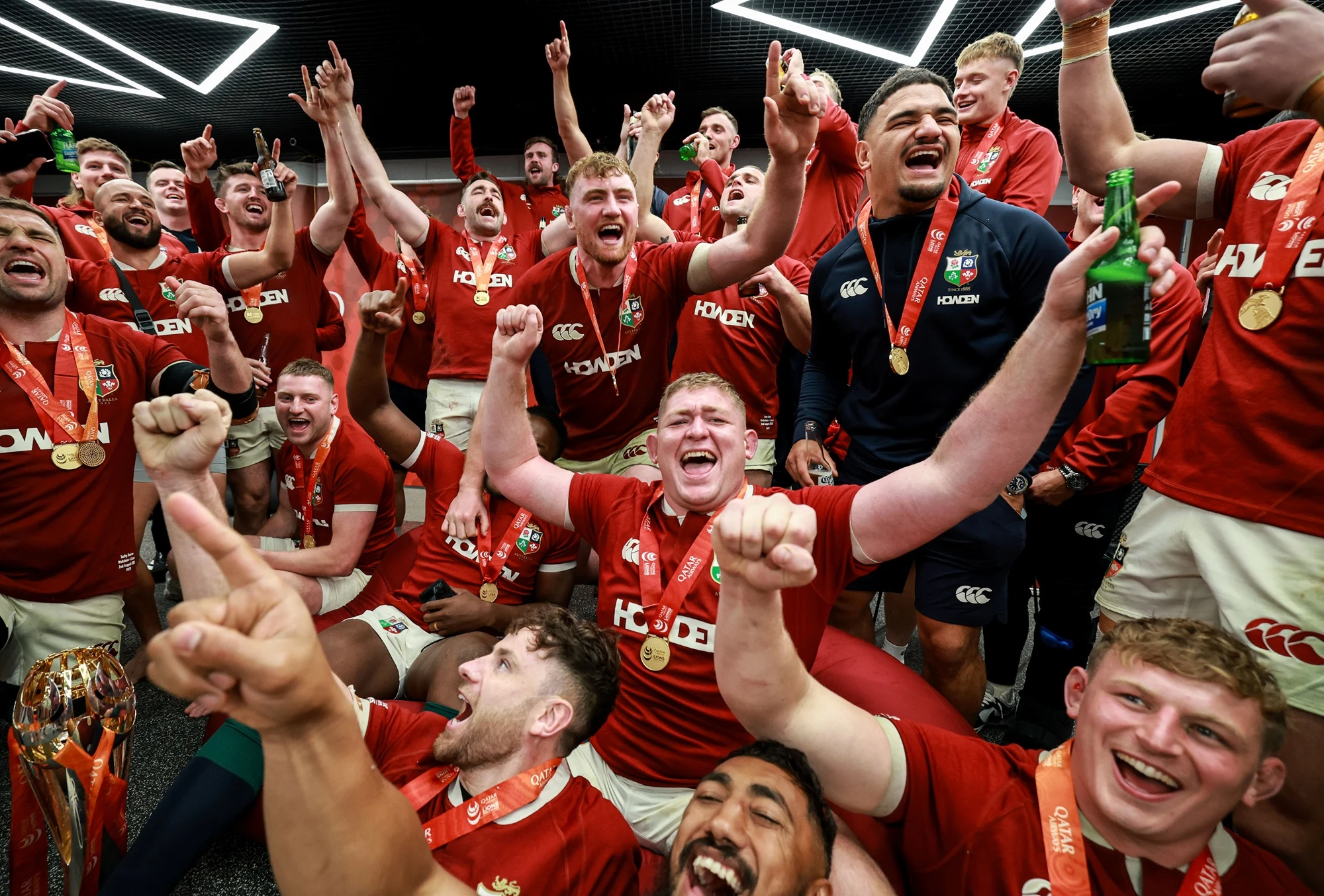 TadhgFurlongDressingRoomCelebrations