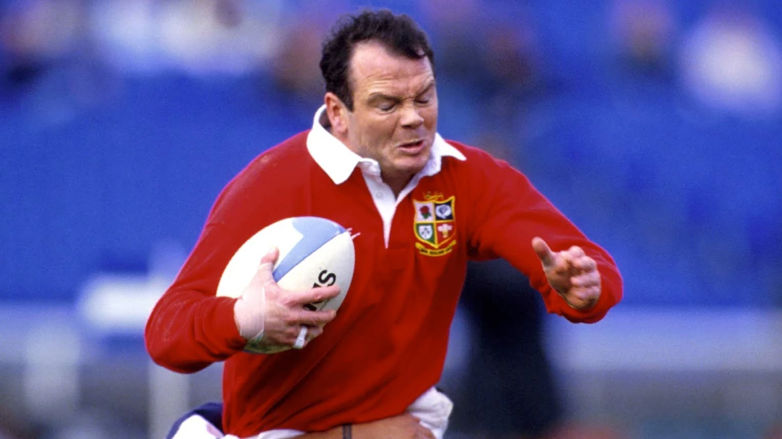 Ieuan Evans in the 1993 Nike kit on Tour in New Zealand