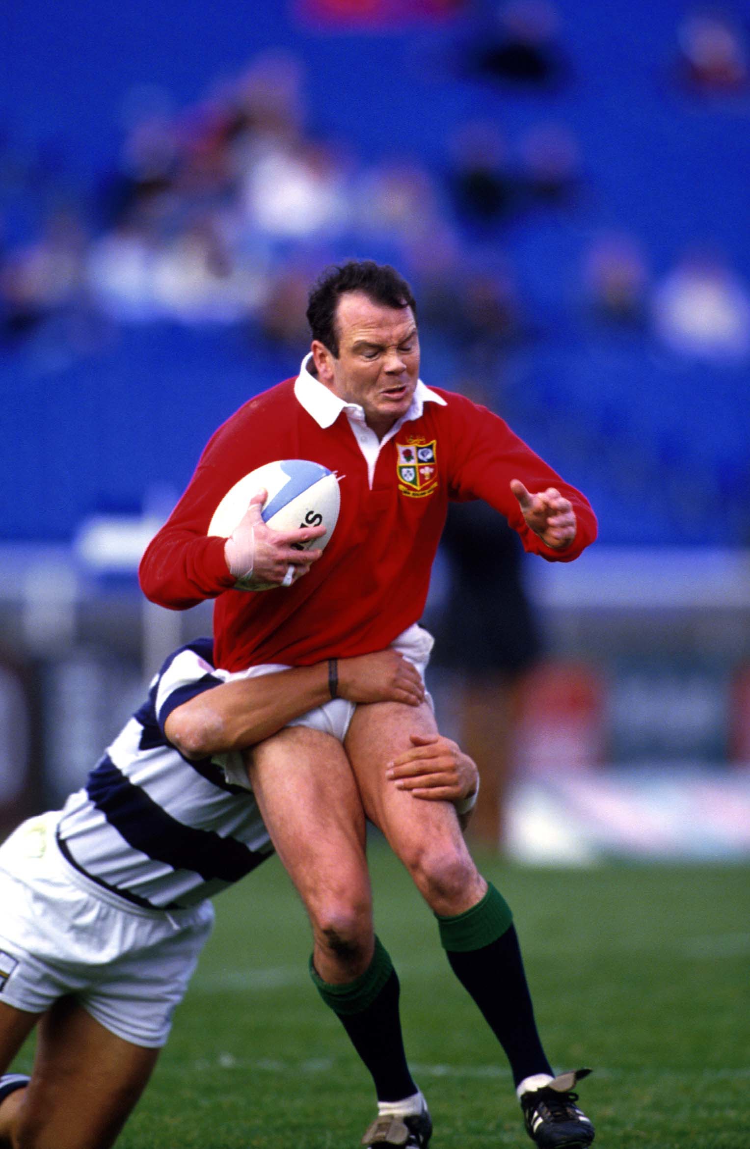 Ieuan Evans in the 1993 Nike kit on Tour in New Zealand