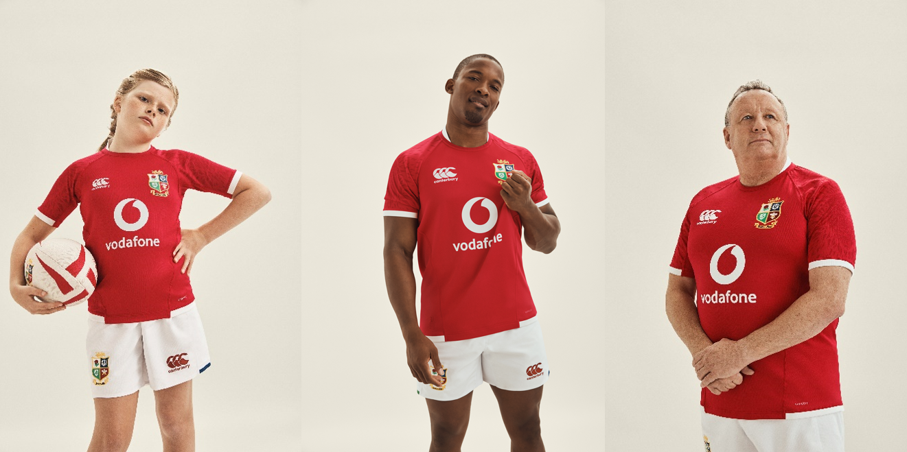 Canterbury launches new Lions jersey ahead of 2021 tour