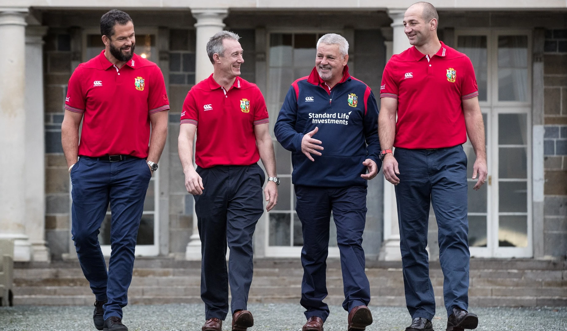 Warren Gatland announces Coaching Team