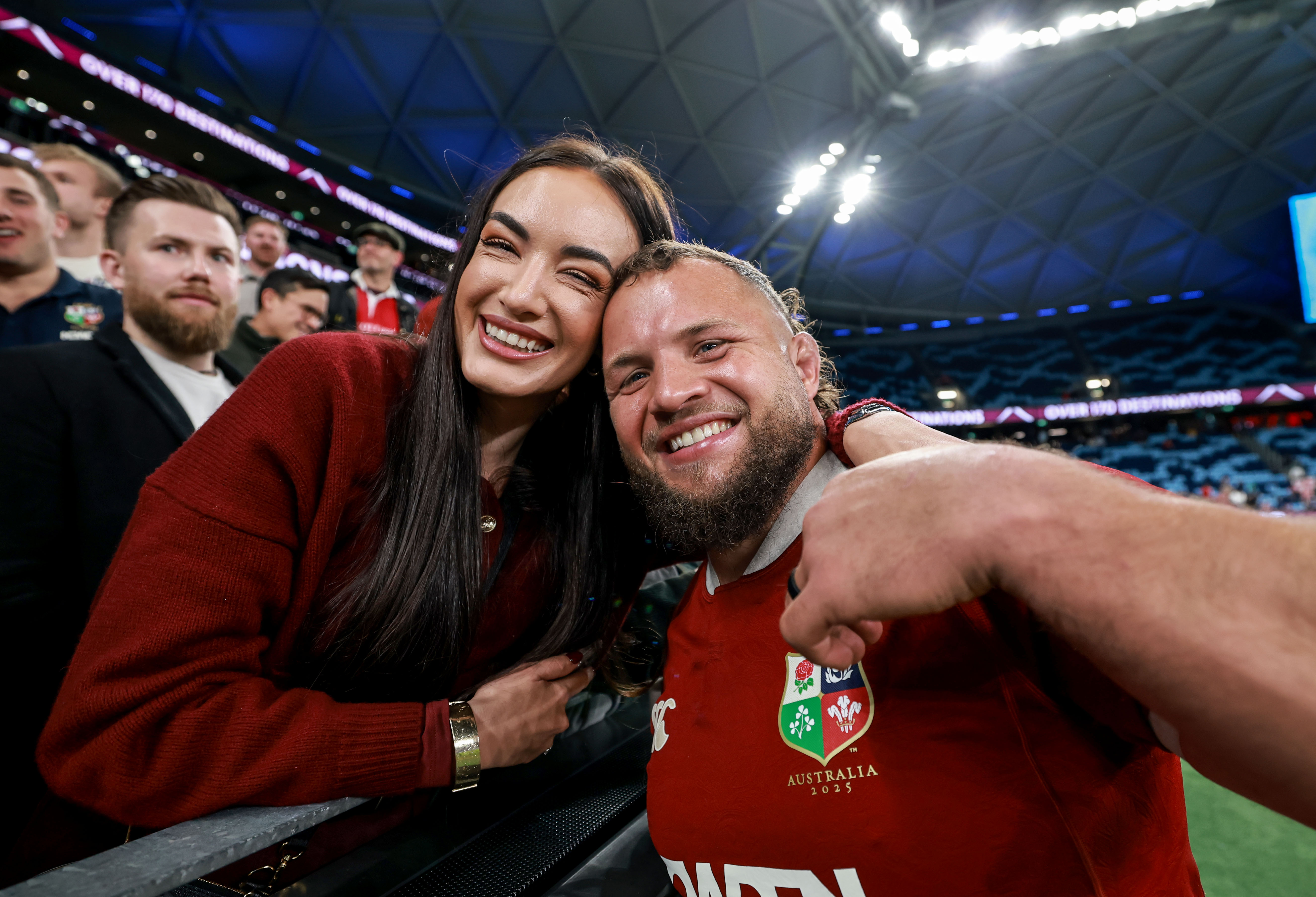 Pierre Schoeman after the match