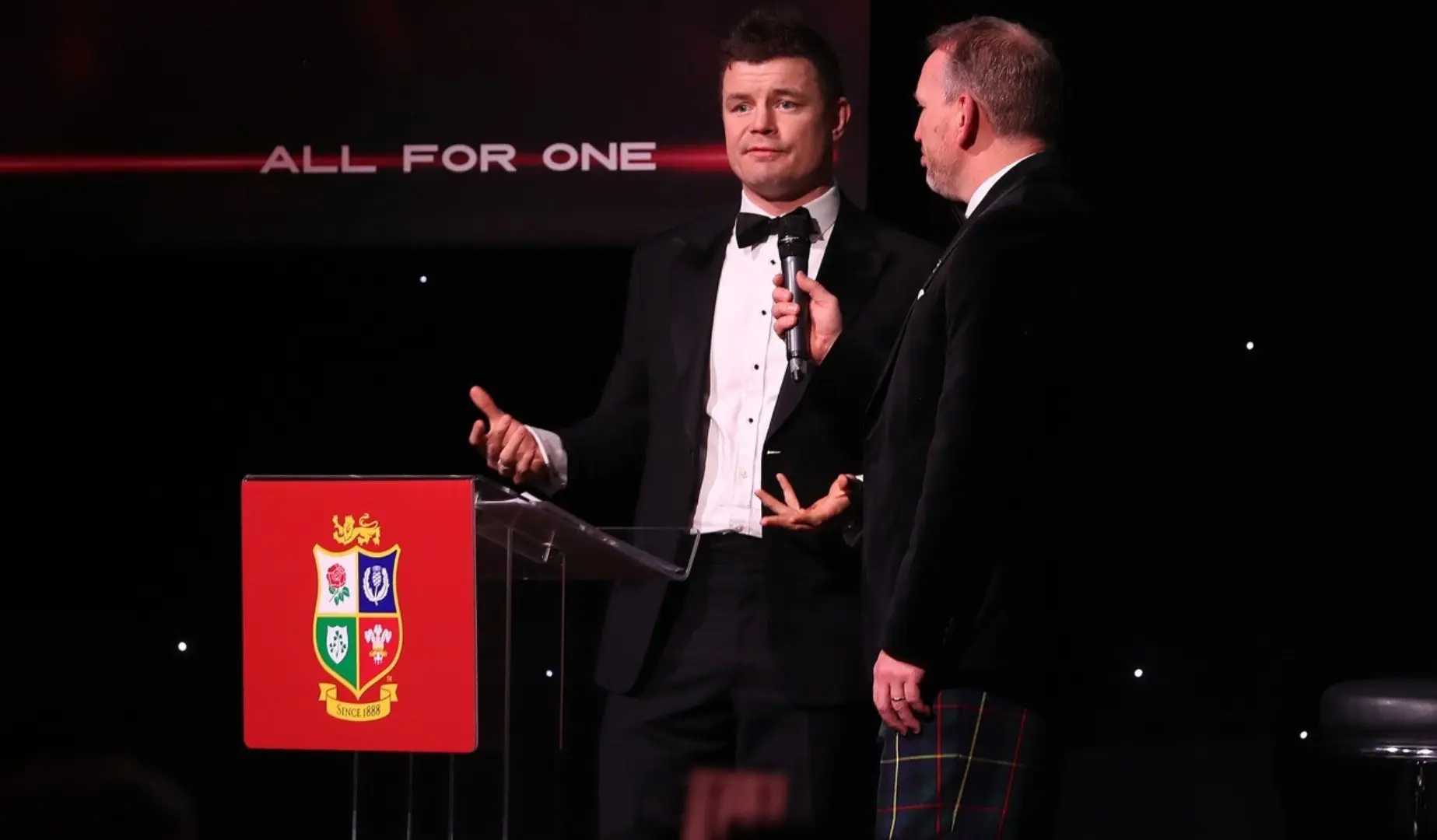 Legends gather for 'Leading The Lions' Dinner in Dublin