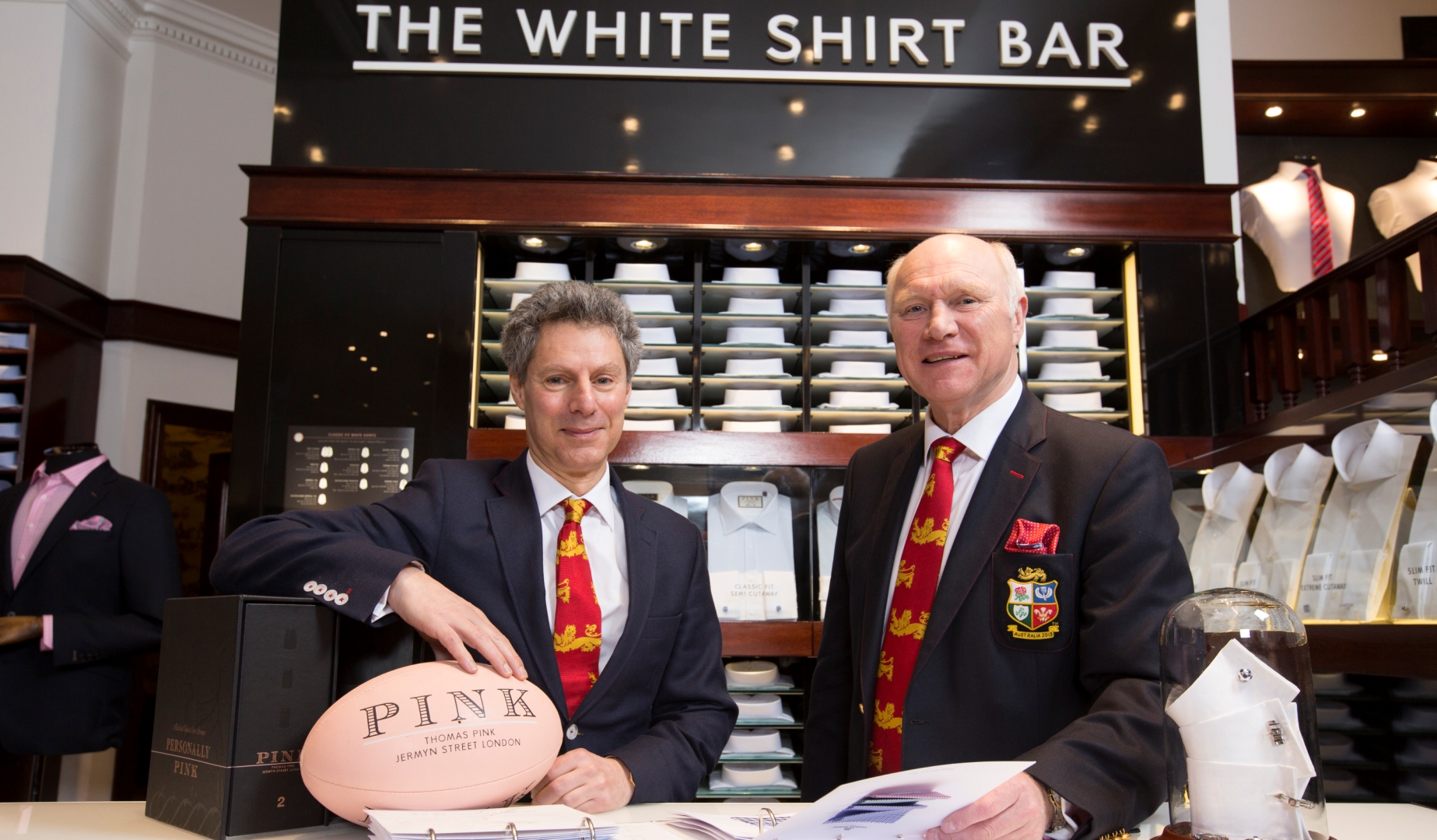 Thomas Pink to make Lions best dressed team