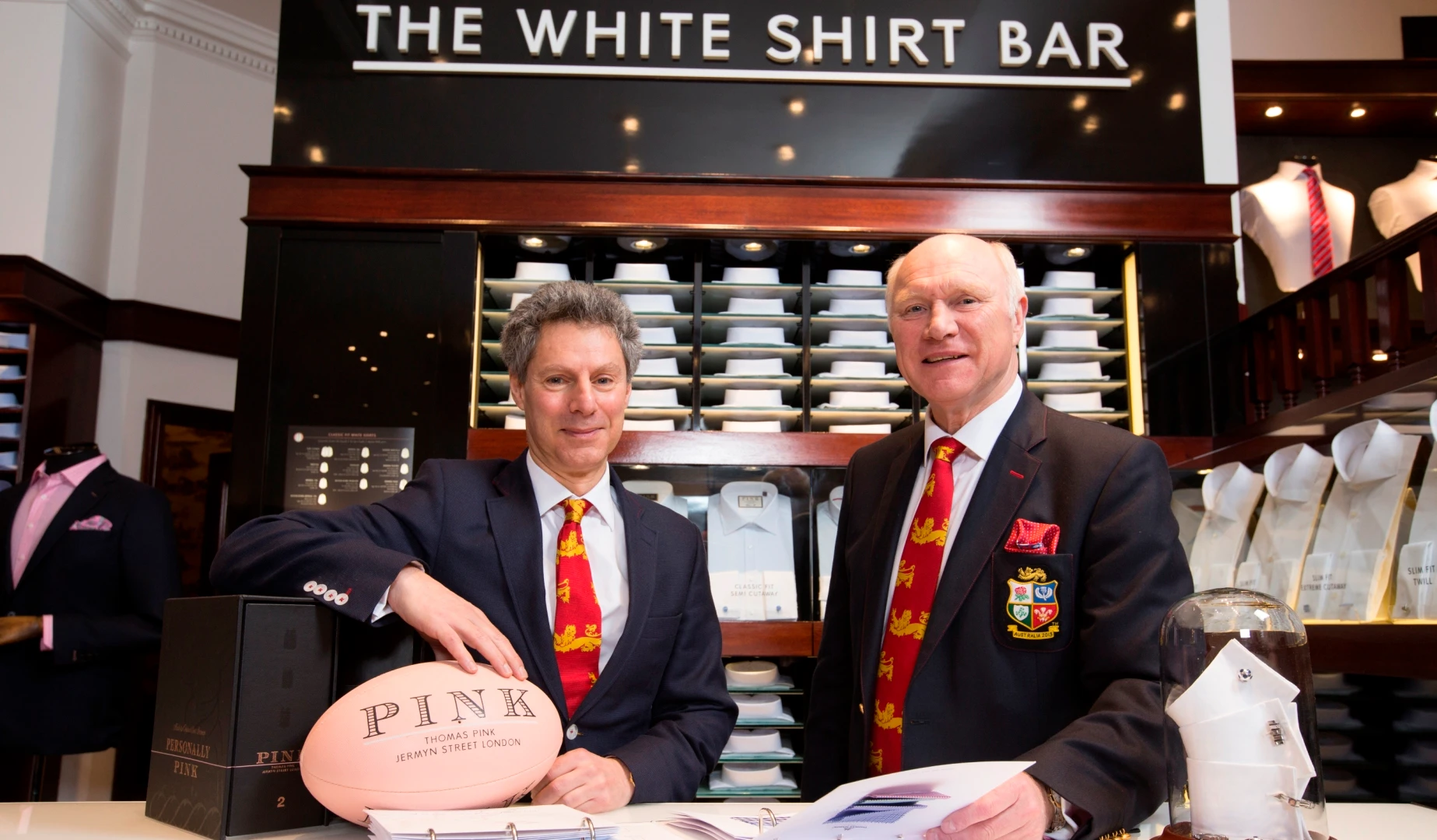 Thomas Pink to make Lions best dressed team