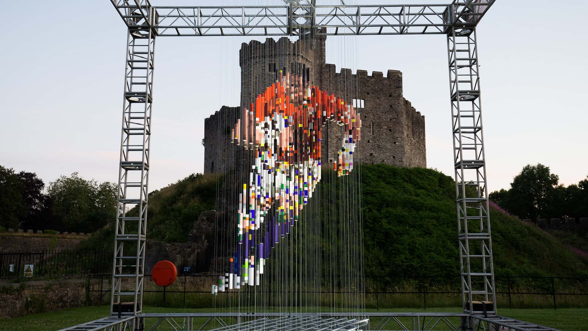 Artistic tribute to the Lions unveiled at Cardiff Castle