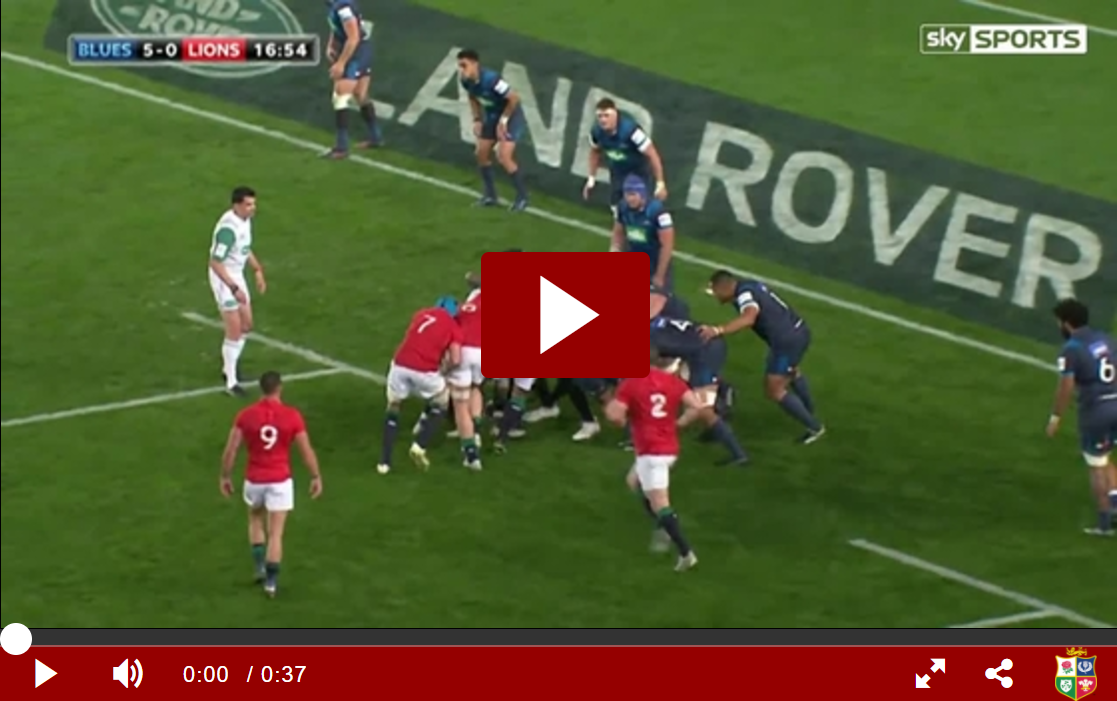 Video: Stander scores try after strong maul