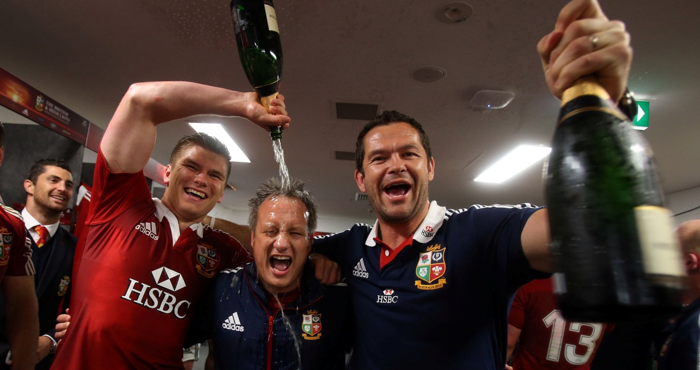 Gatland reunites with British & Irish Lions coach