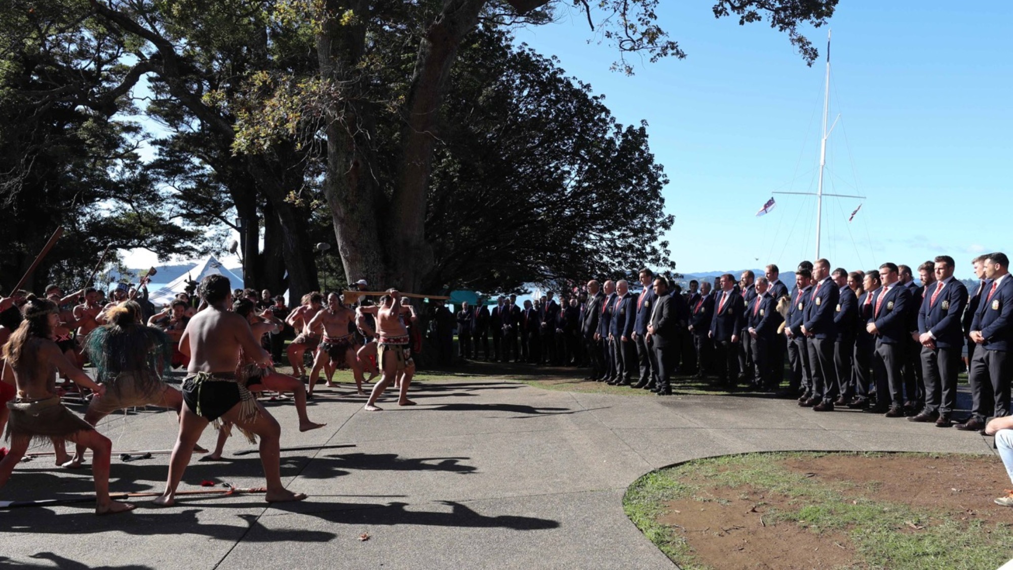 Wonderful Waitangi welcome for Lions