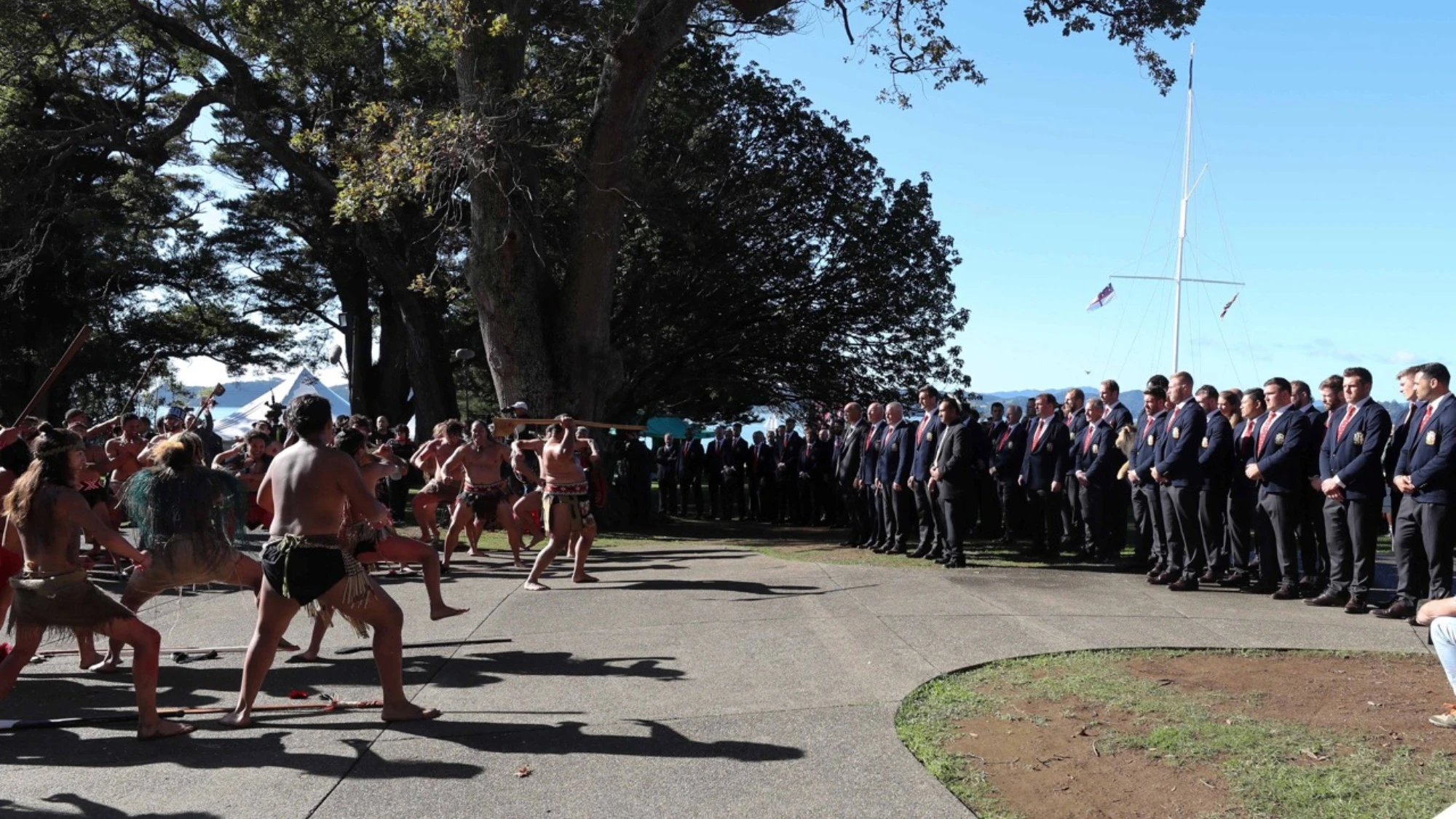 Wonderful Waitangi welcome for Lions