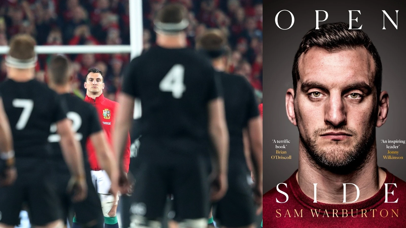 Warburton and Gatland shortlisted for prestigious book award