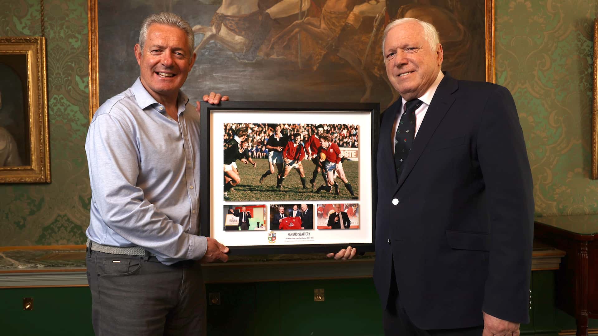 Slattery thanked for vital work on Lions Charitable Trust