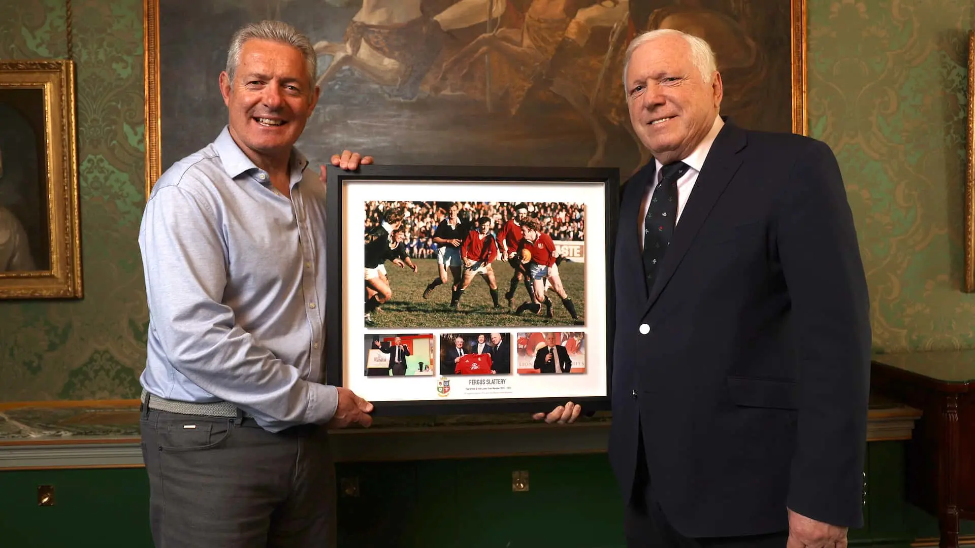 Slattery thanked for vital work on Lions Charitable Trust
