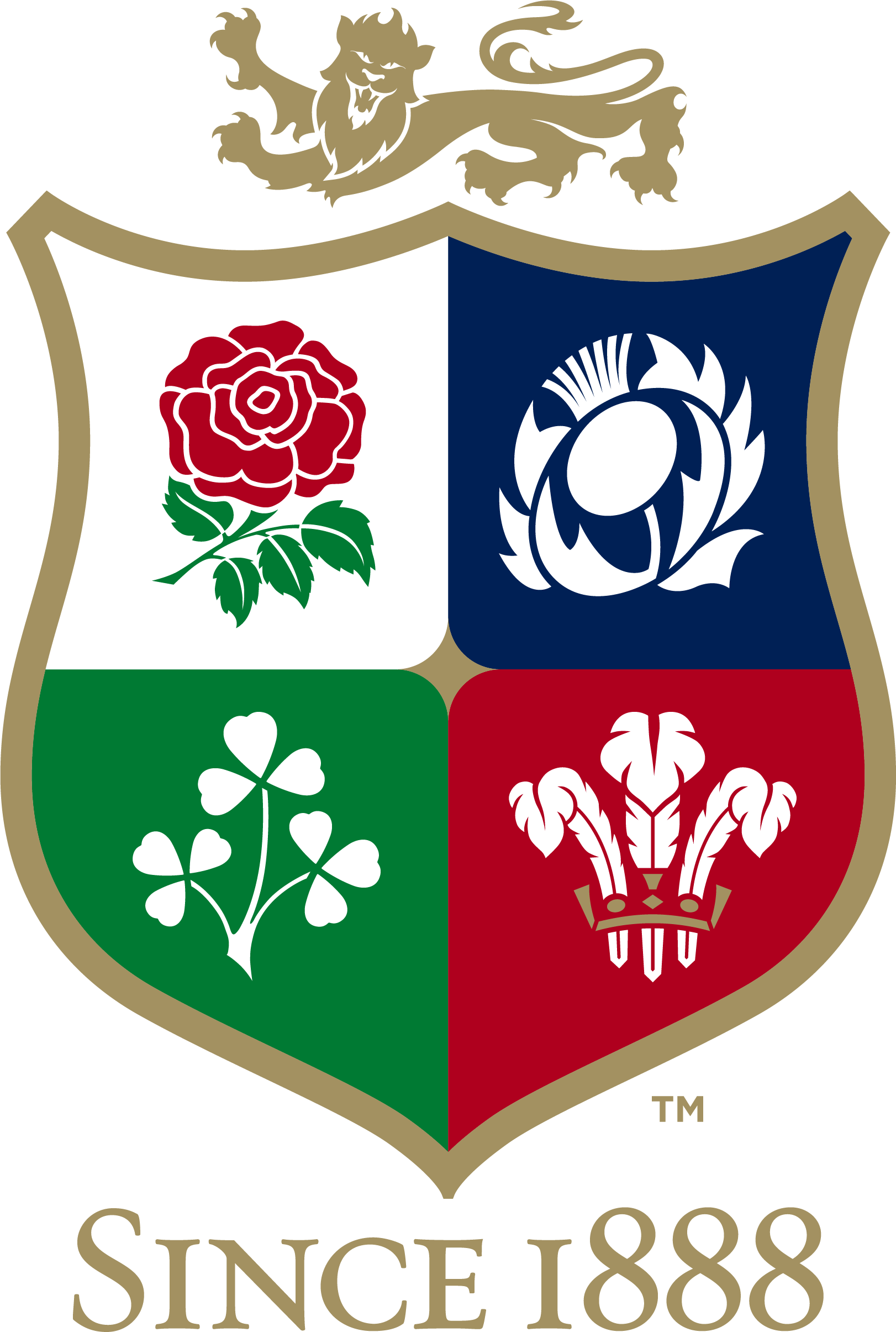 The British & Irish Lions crest