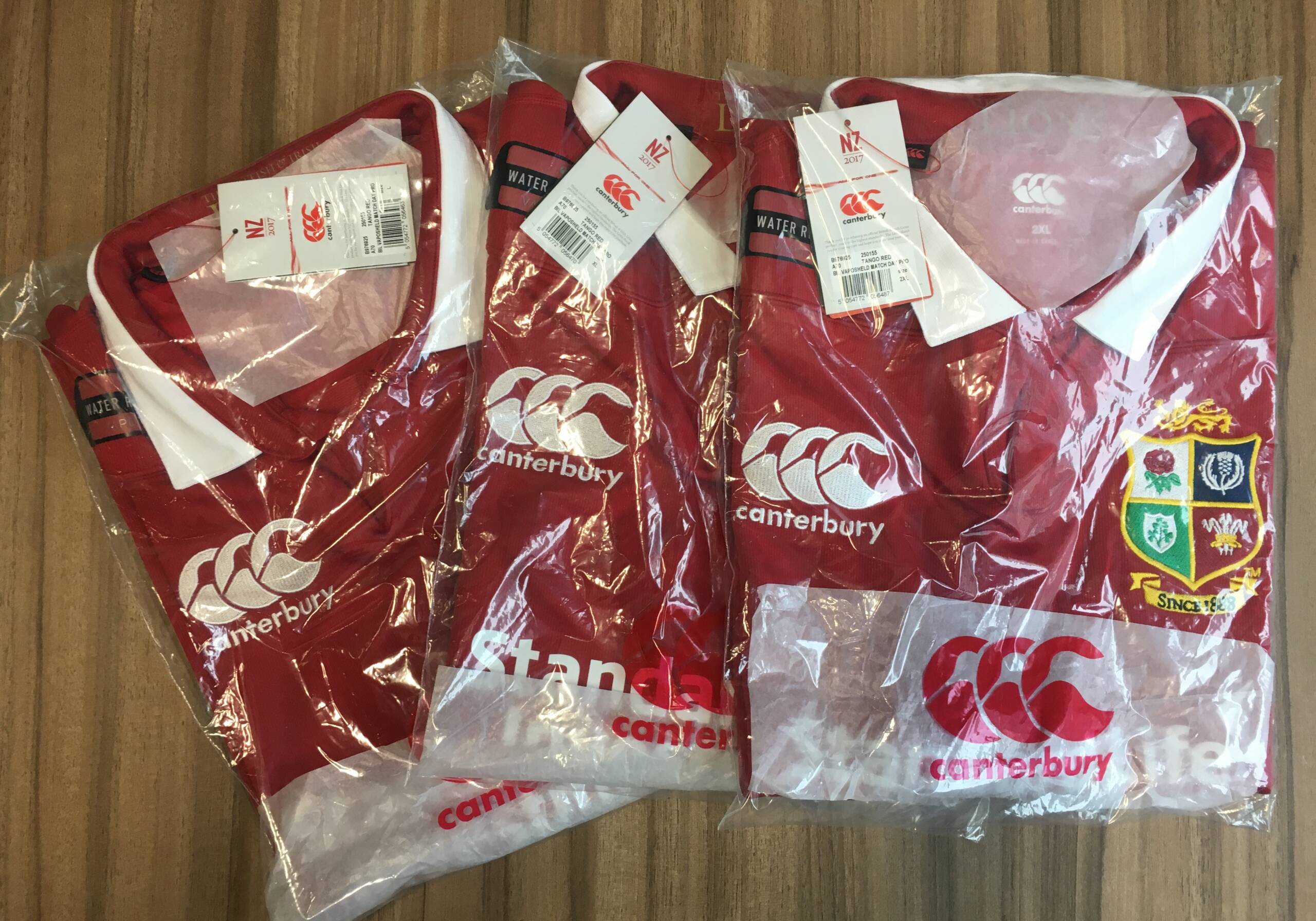 Terms & Conditions - Lions Jersey Signed by Captain