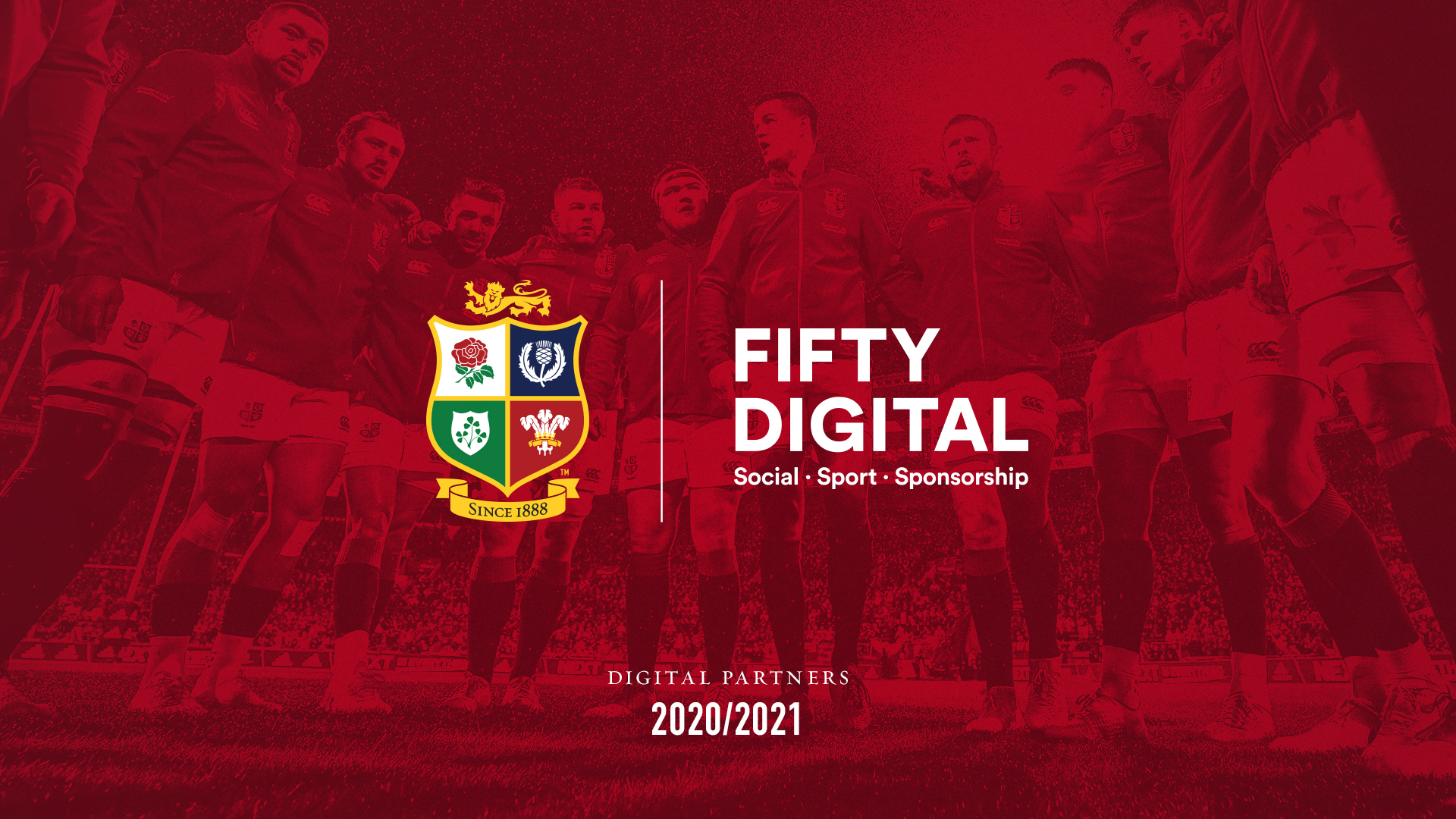 The British & Irish Lions Appoint Fifty Digital