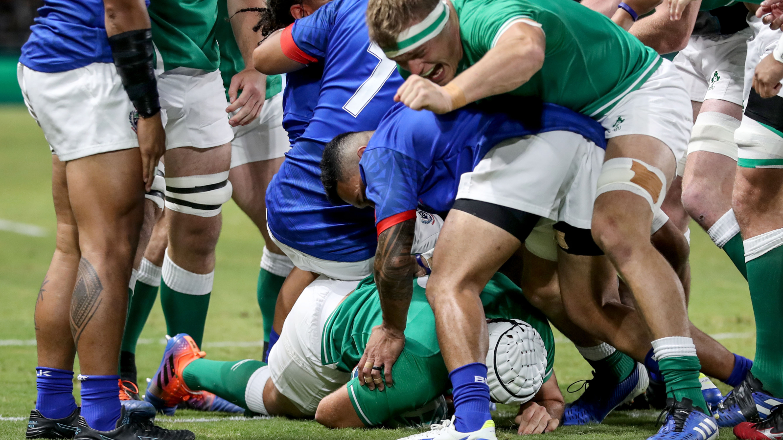 Best happy with Ireland character in Samoa win