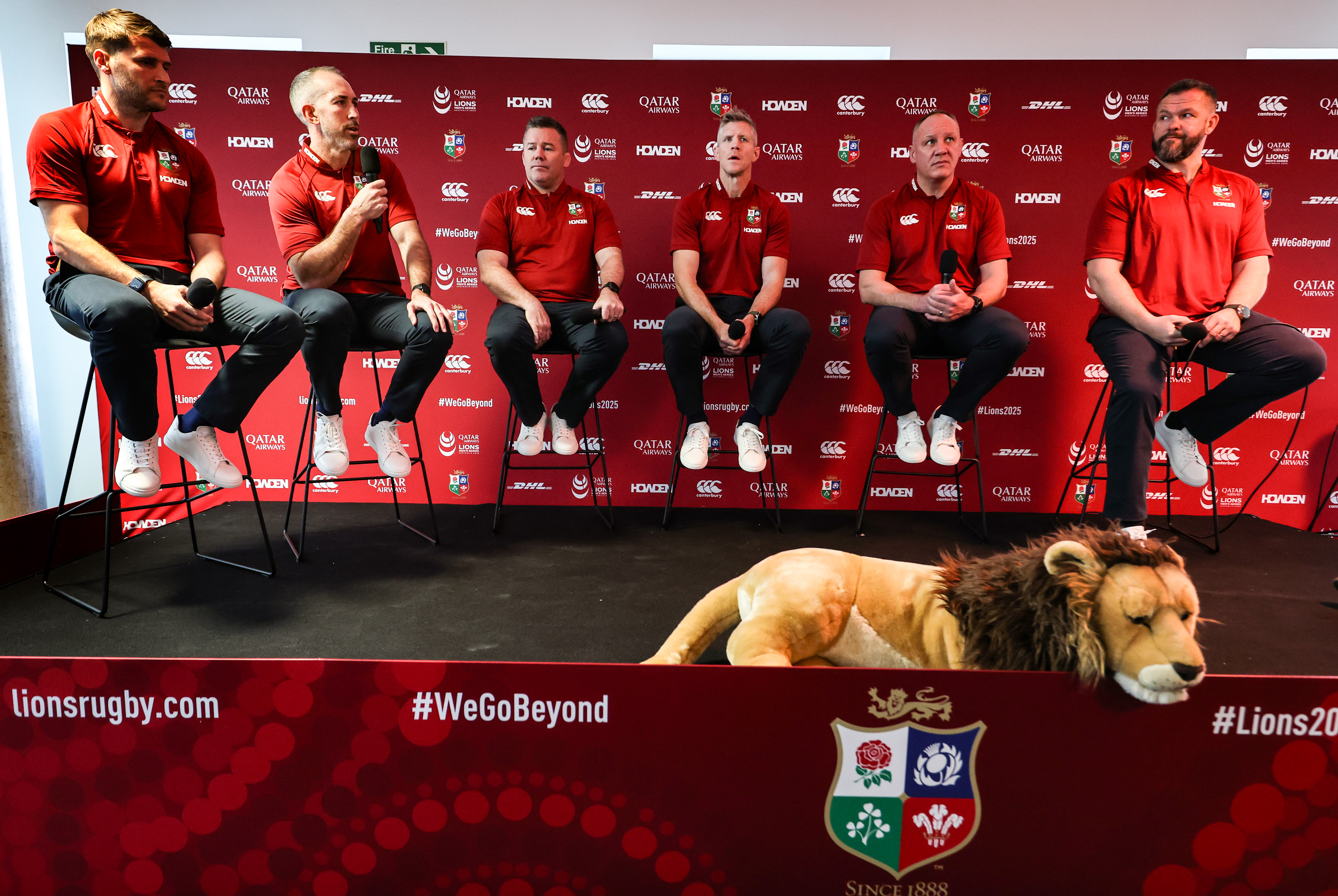 Andy Farrell coaching staff