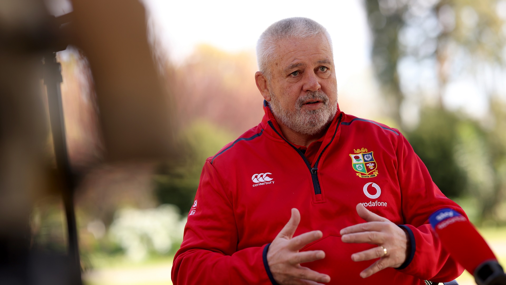 Gatland 'buzzing' for Lions Tour after coaching team reveal