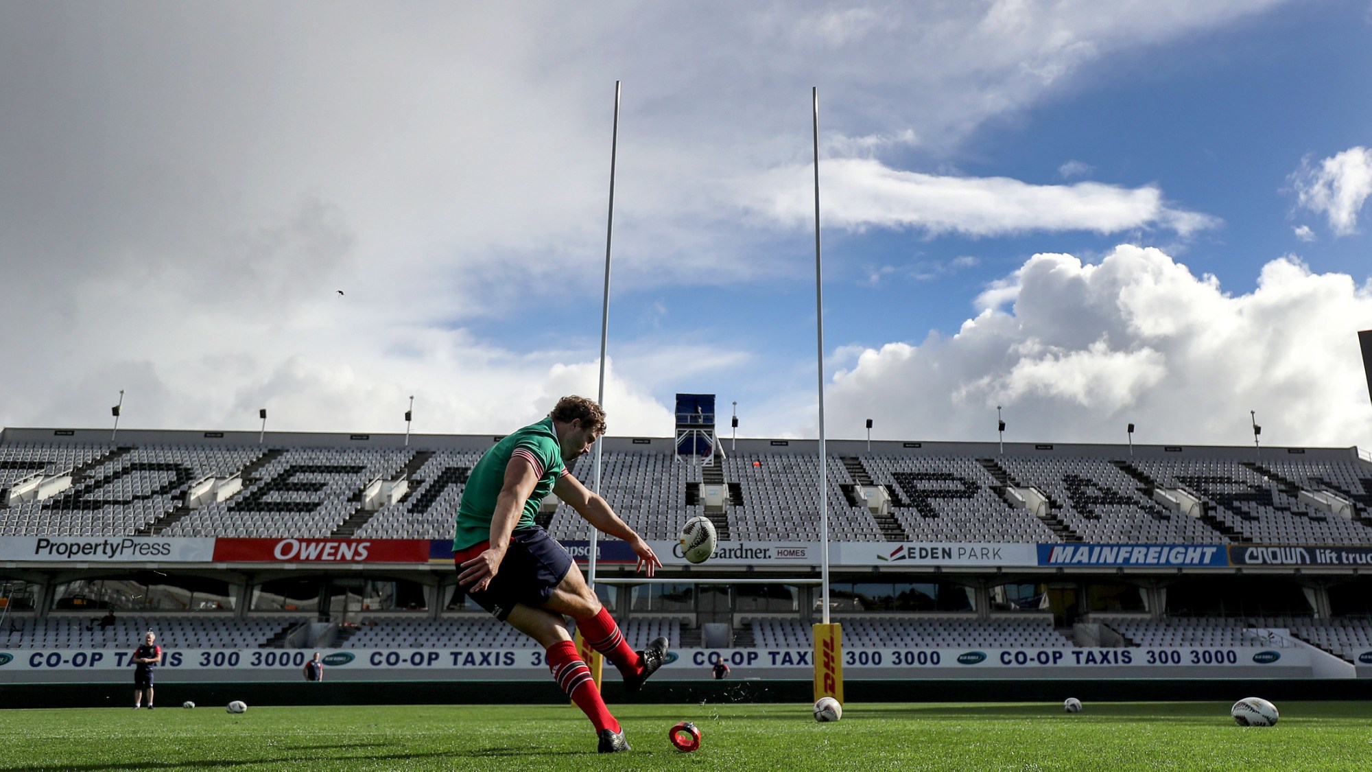 Halfpenny impressed by Eden Park surroundings