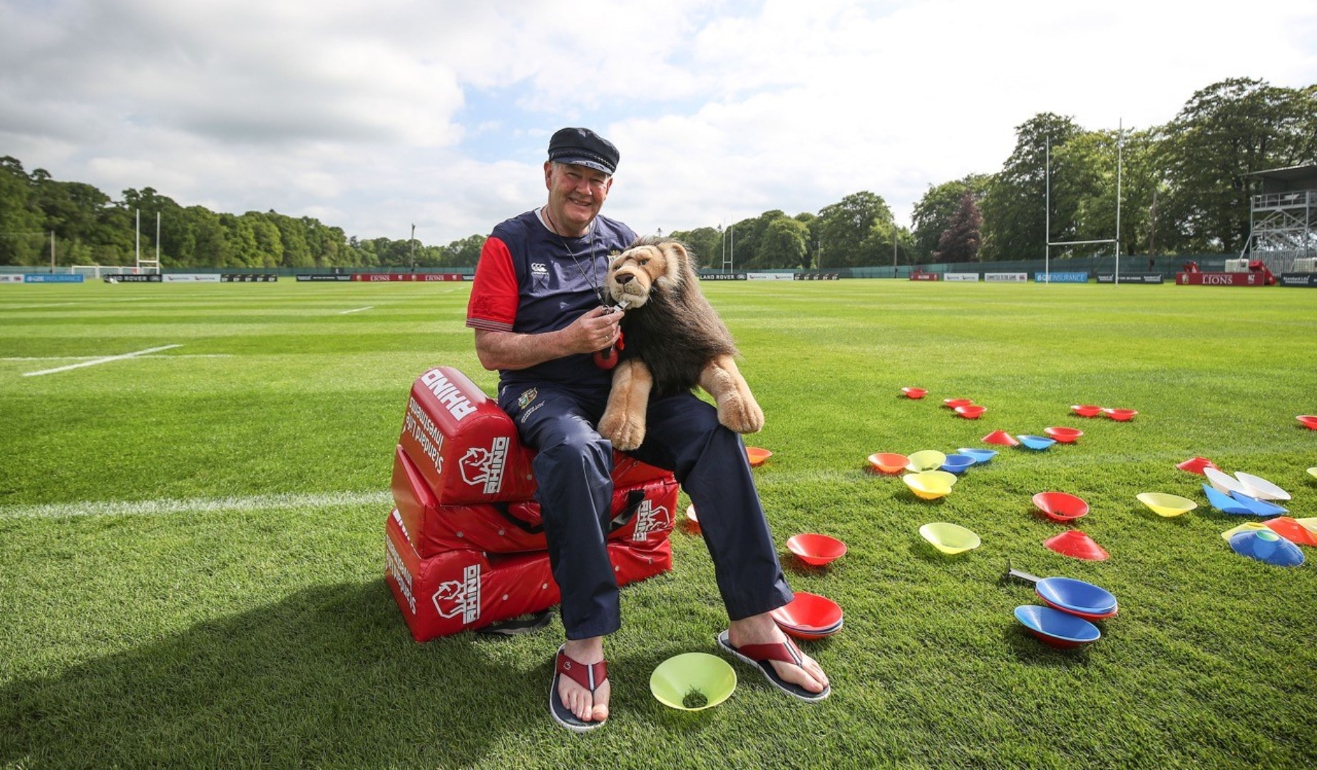 Lions in Ireland for training week two