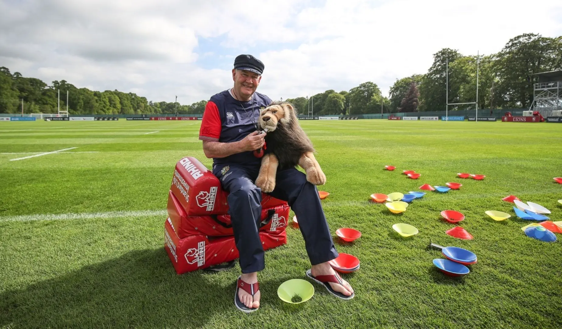 Lions in Ireland for training week two