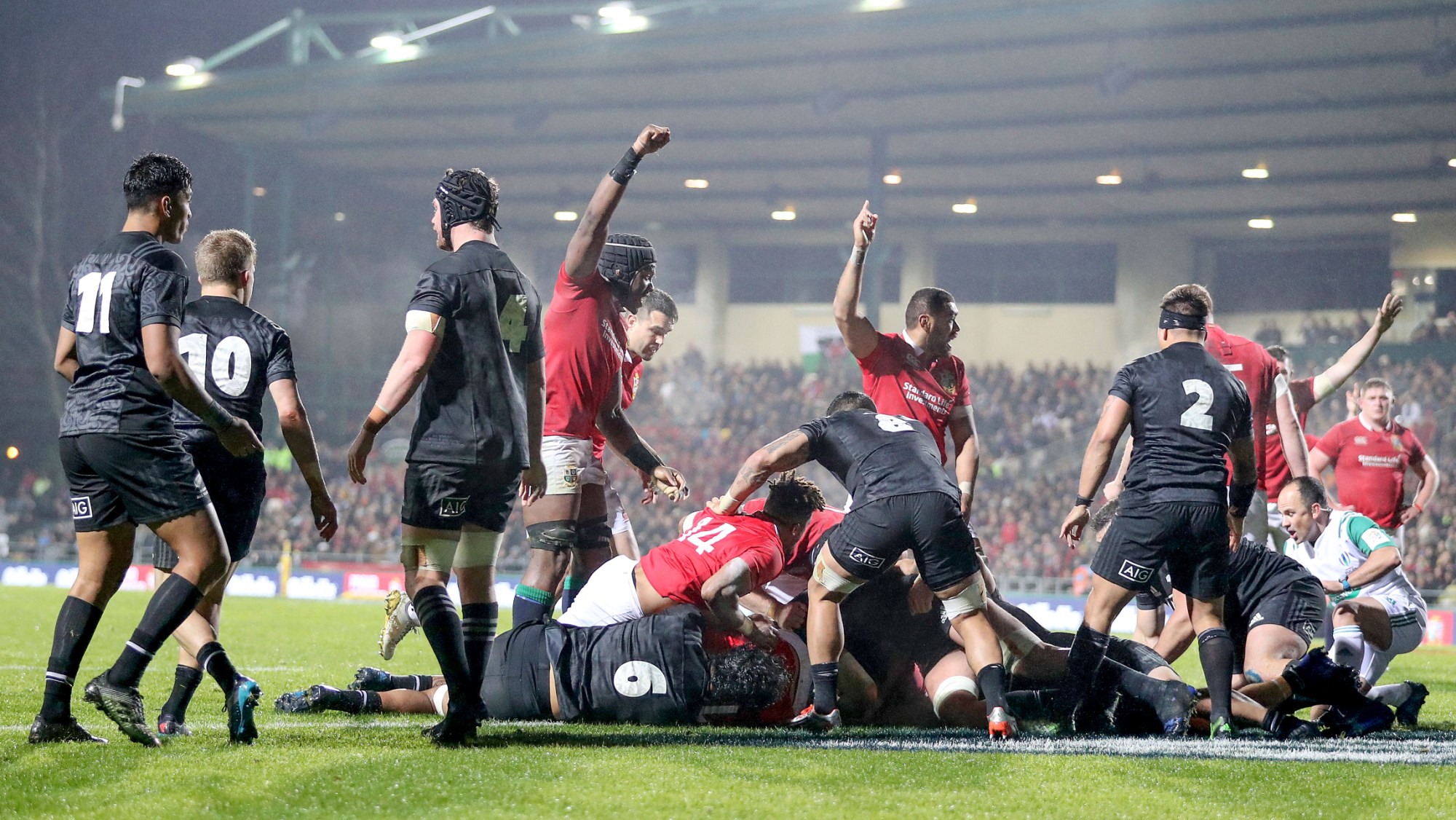 Maori All Blacks captain Ash Dixon heaps praise on Lions pack