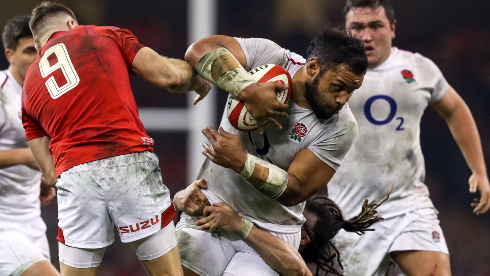 Vunipola helps England stop Wales's winning run