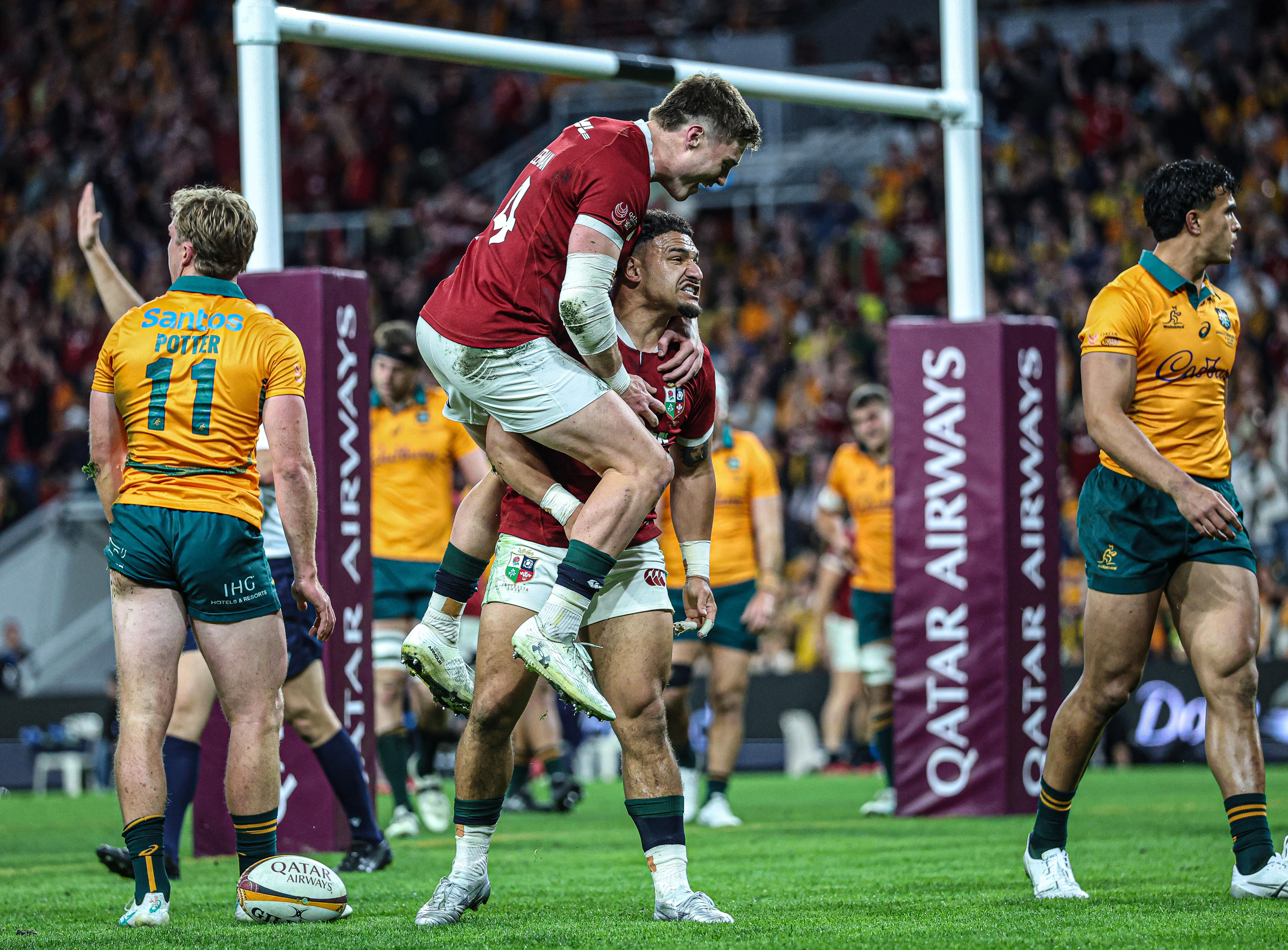 First Test - Sione Tuipulotu