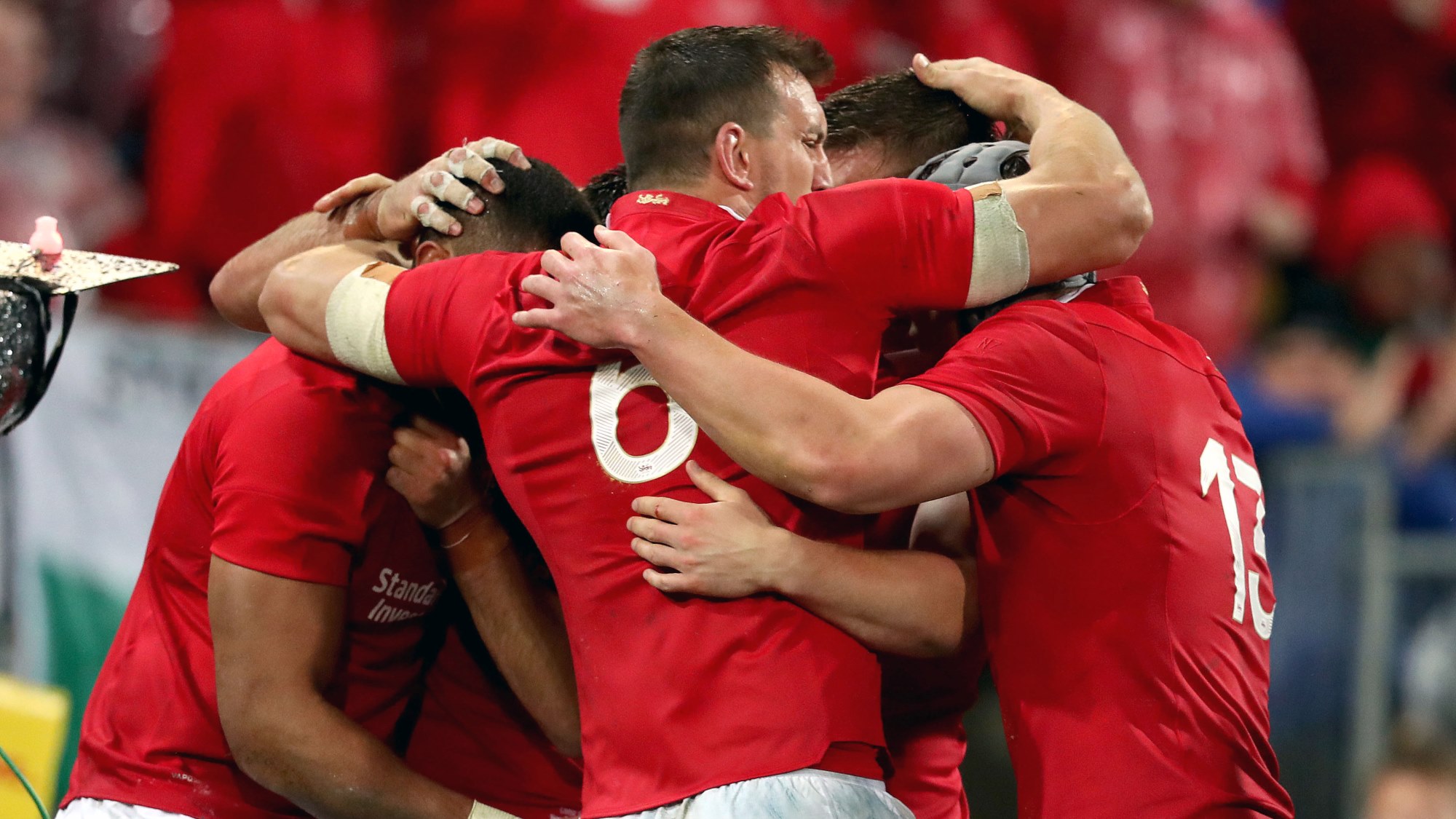 Gatland delighted with Lions courage and character in second Test win