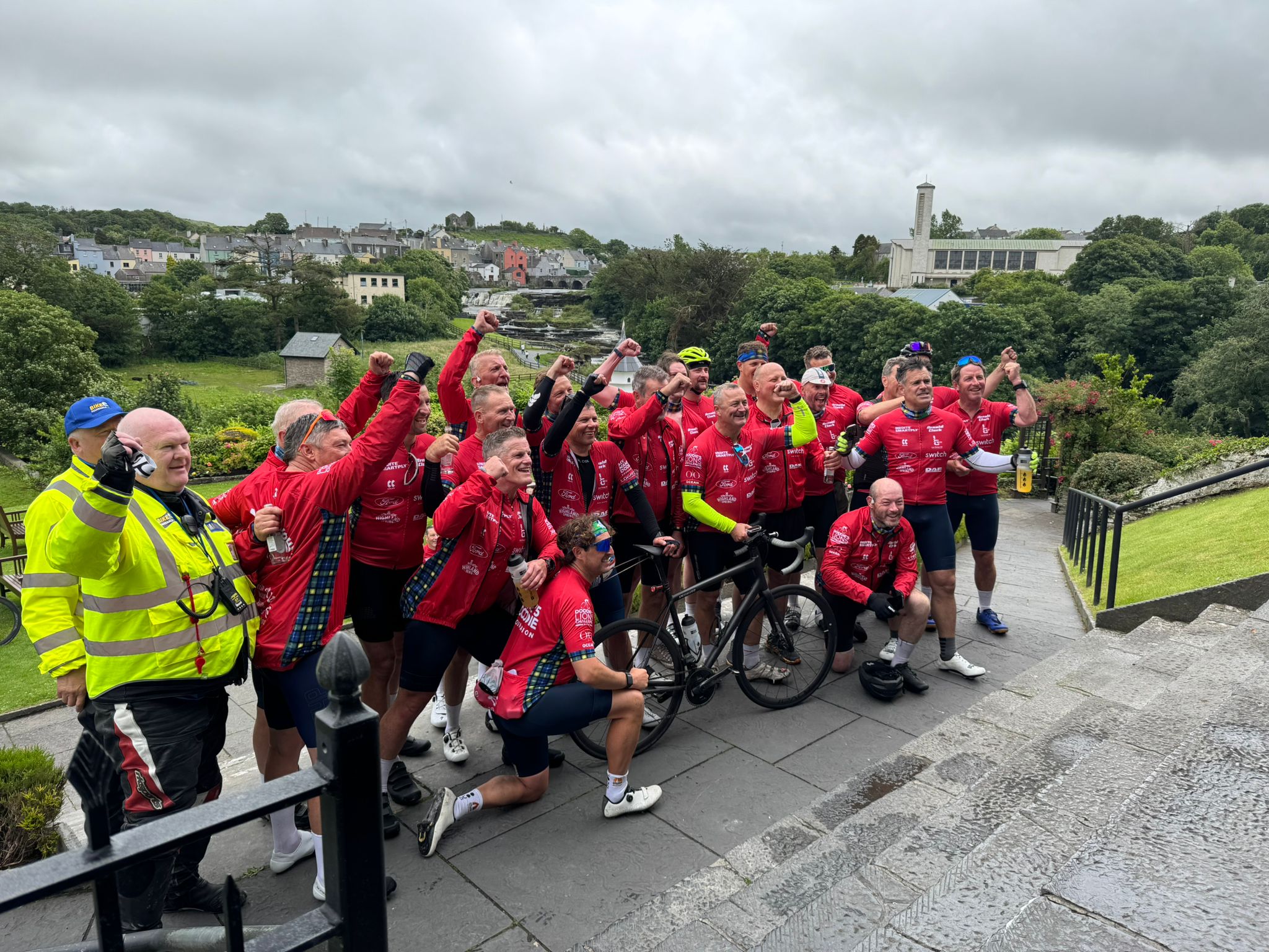 Kenny Logan bike ride