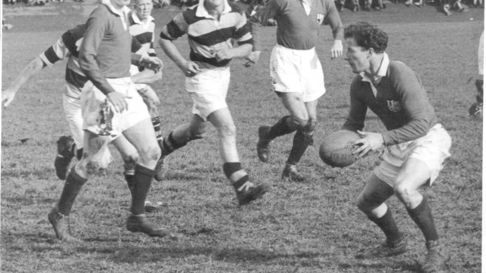 Classic Match: Jack Kyle stars as 1950 Lions draw first Test v All Blacks