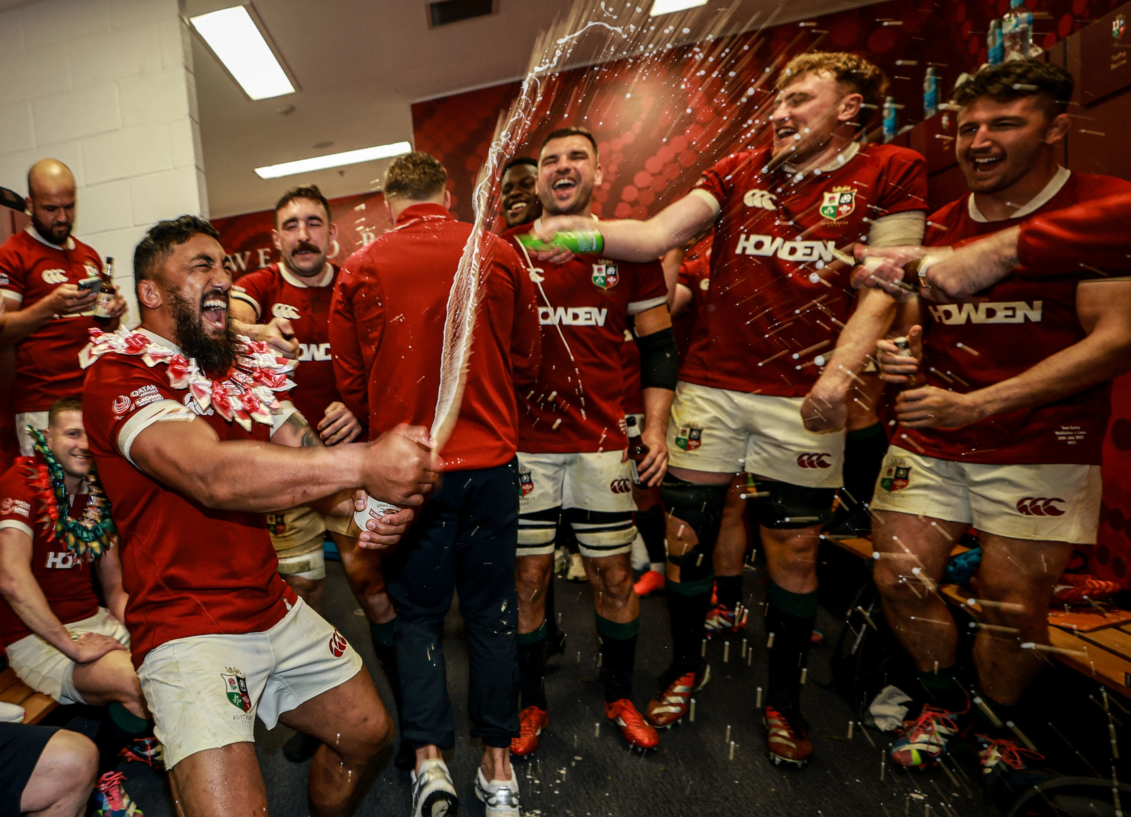 Bundee Aki gets the celebrations started