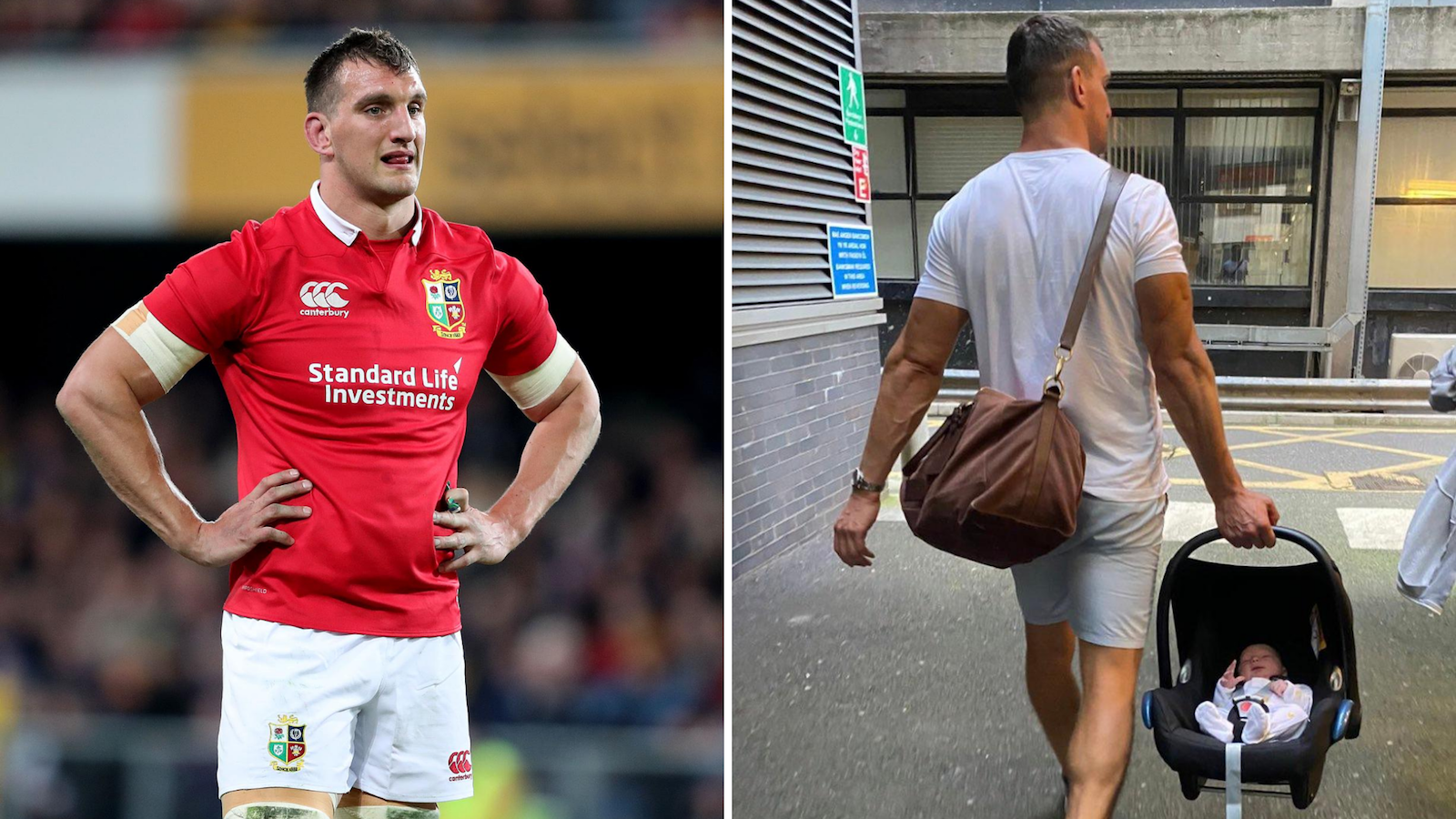 Warburton and wife Rachel announce arrival of son