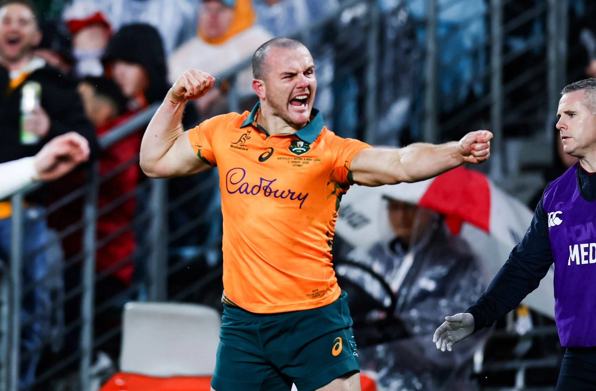 Dylan Pietsch 3rd Test try