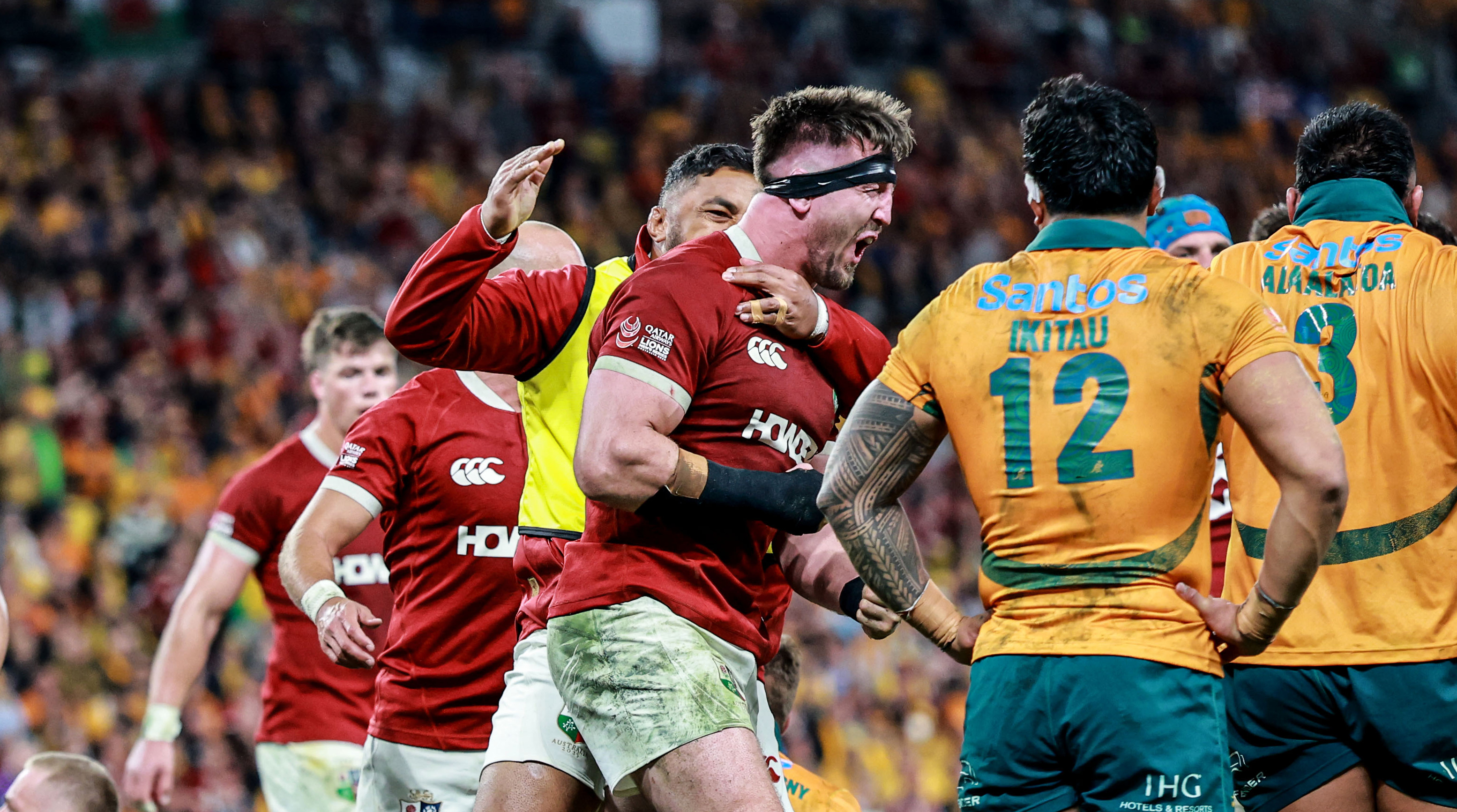 First Test - Tom Curry