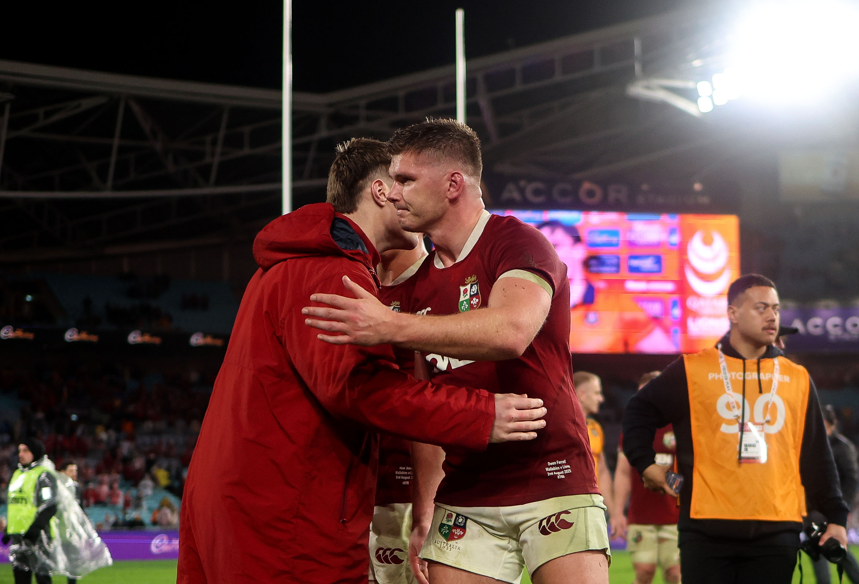 Owen Farrell third Test