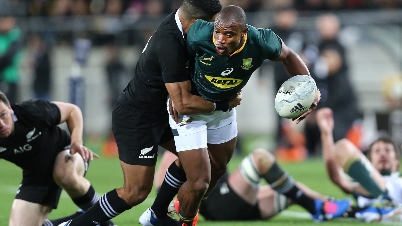 Mapimpi grabs hat-trick as Springboks beat Japan